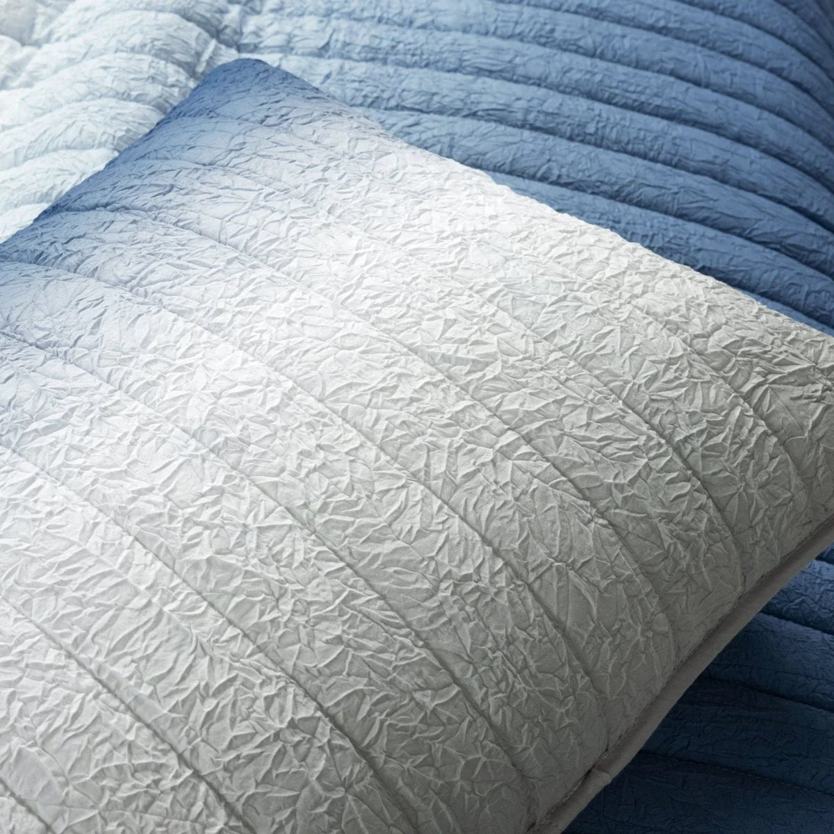Crinkle Ombre Oversized Quilt 3 Piece Set - Image 7