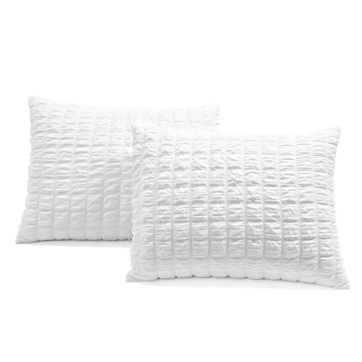 Crinkle Textured Dobby Comforter Set - Image 18