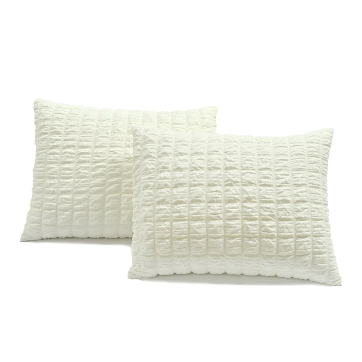 Crinkle Textured Dobby Comforter Set - Image 20