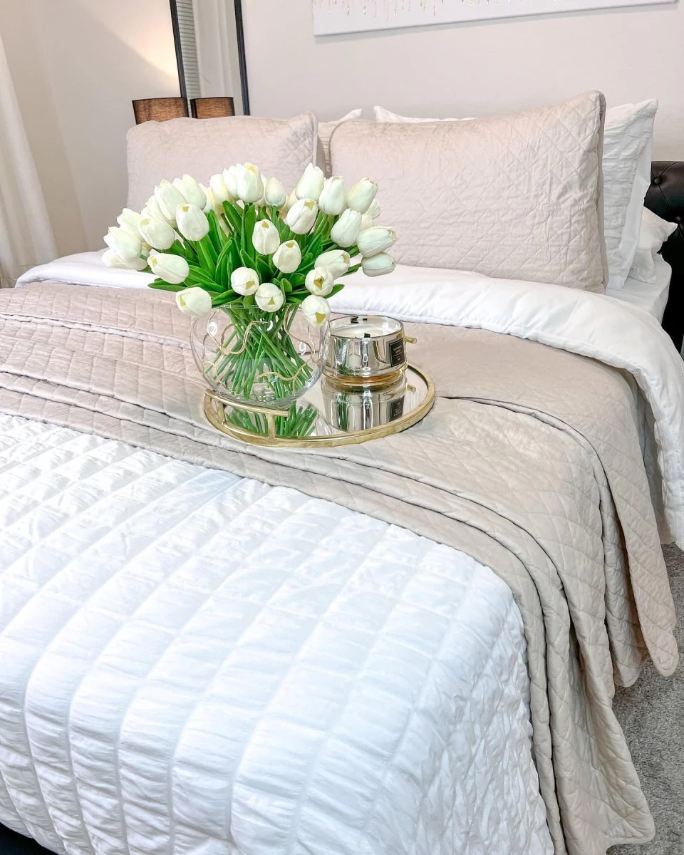 Crinkle Textured Dobby Comforter Set - Image 26