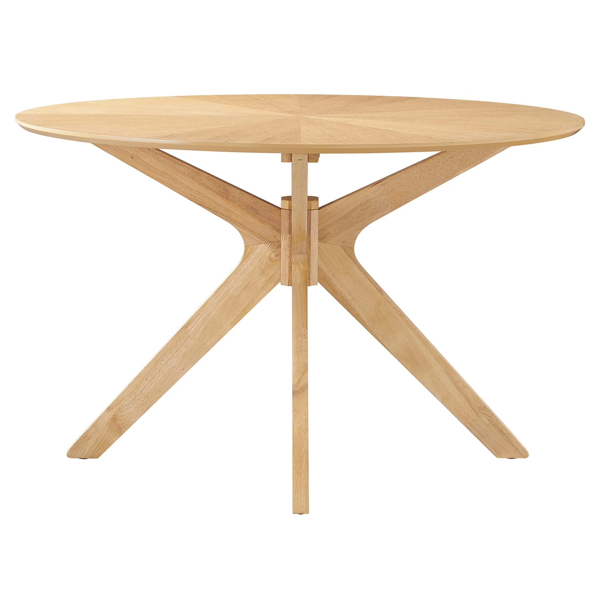 Crossroads 47" Round Wood Dining Table by Modway - Image 14