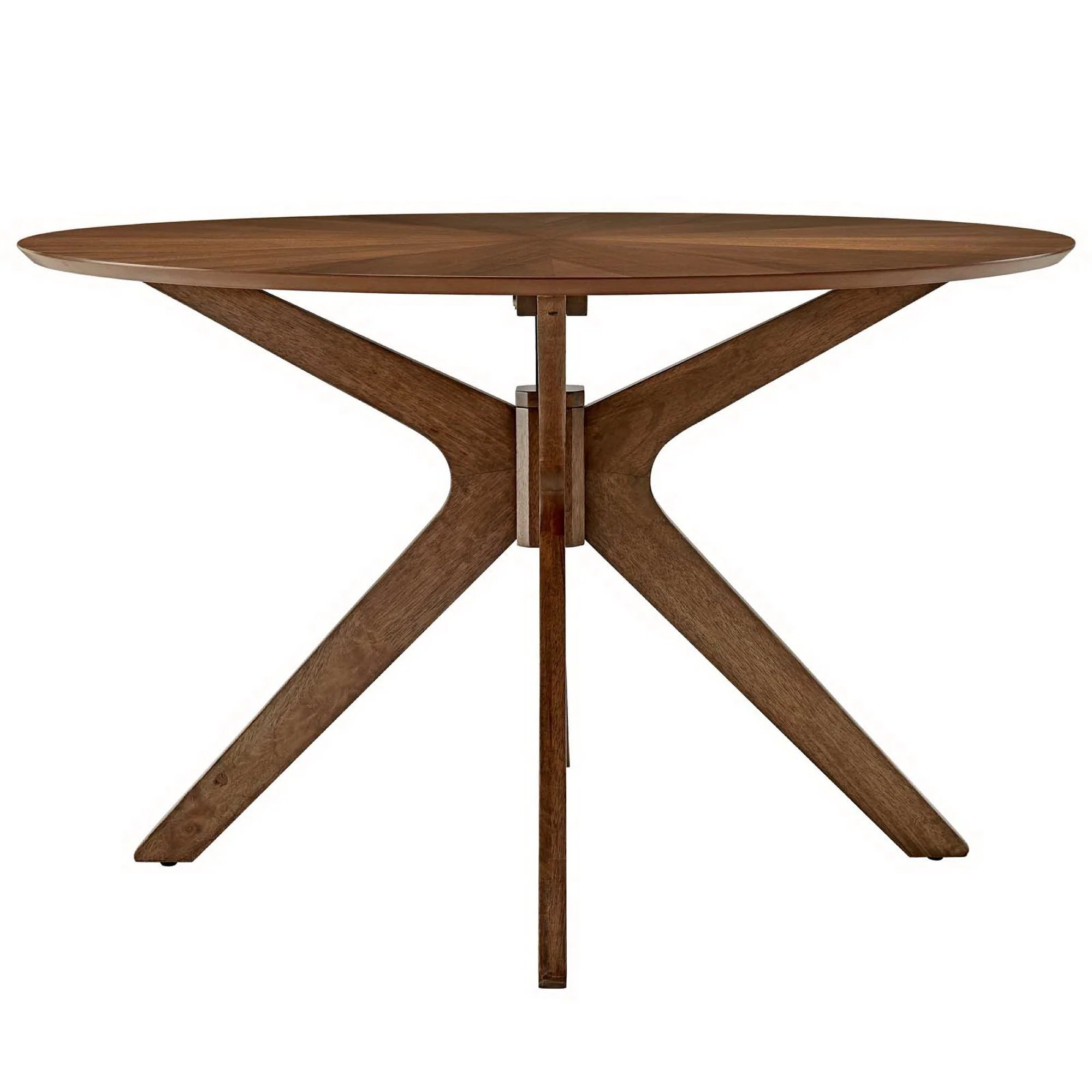 Crossroads 47" Round Wood Dining Table by Modway - Image 2