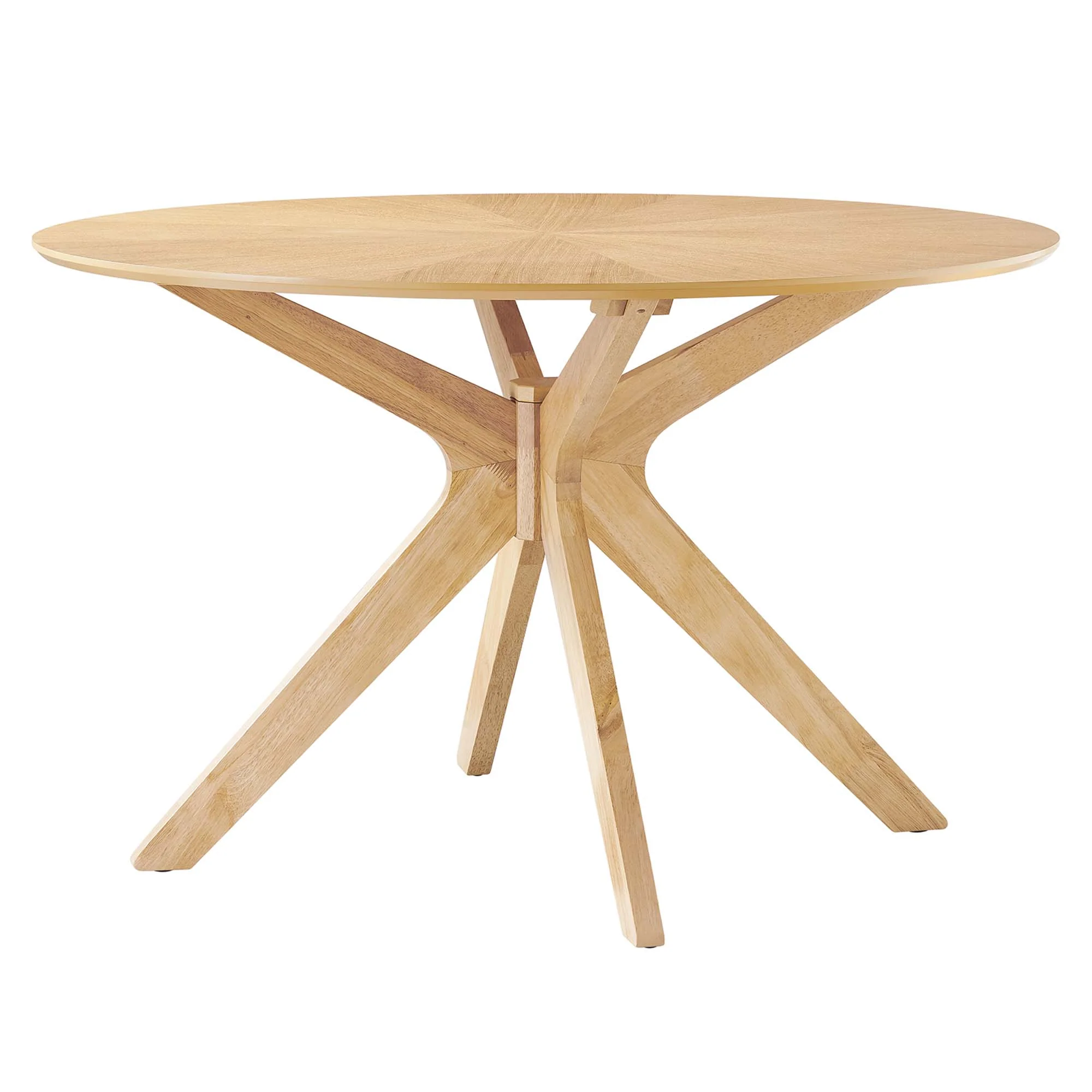 Crossroads 47" Round Wood Dining Table by Modway - Image 20