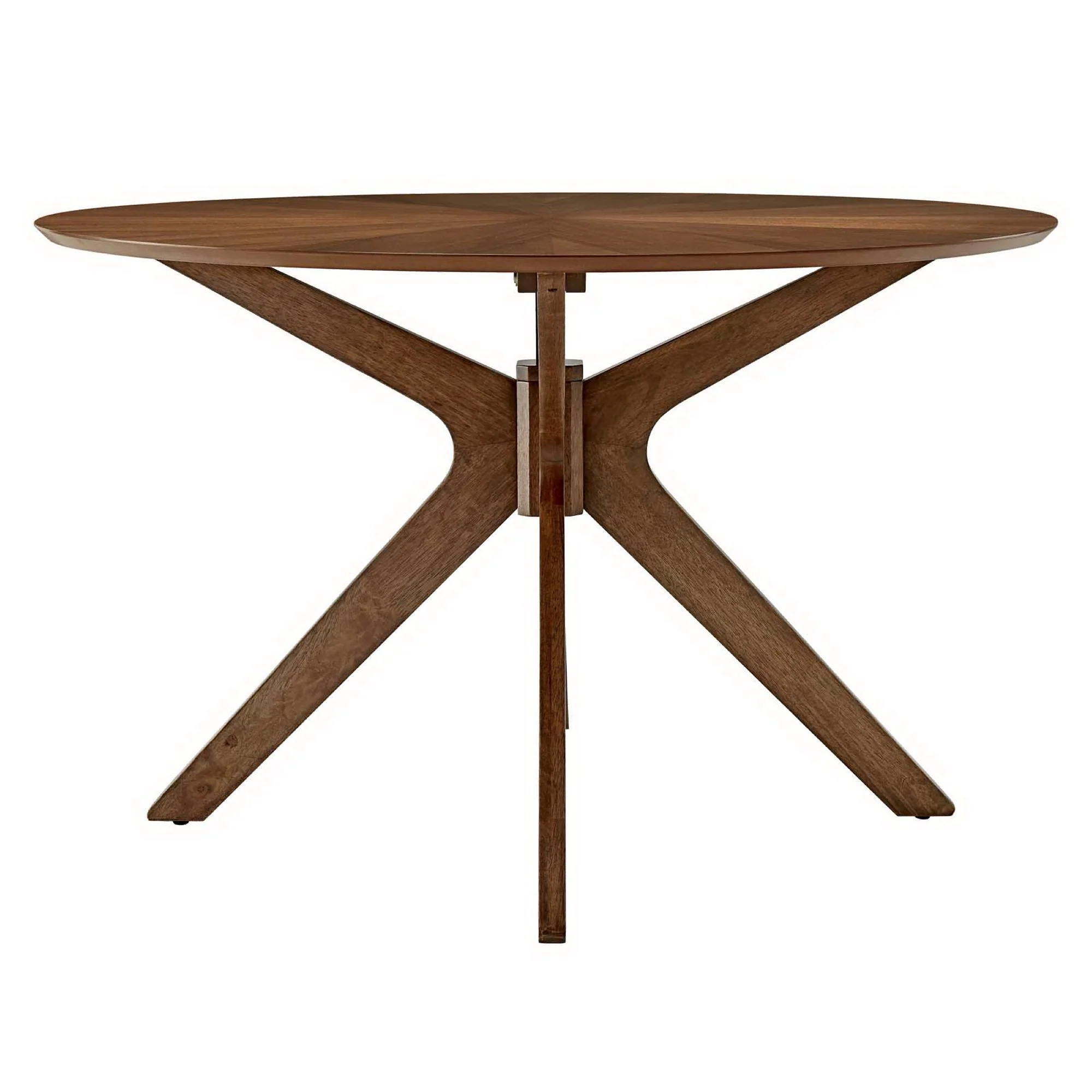 Crossroads 47" Round Wood Dining Table by Modway - Image 3