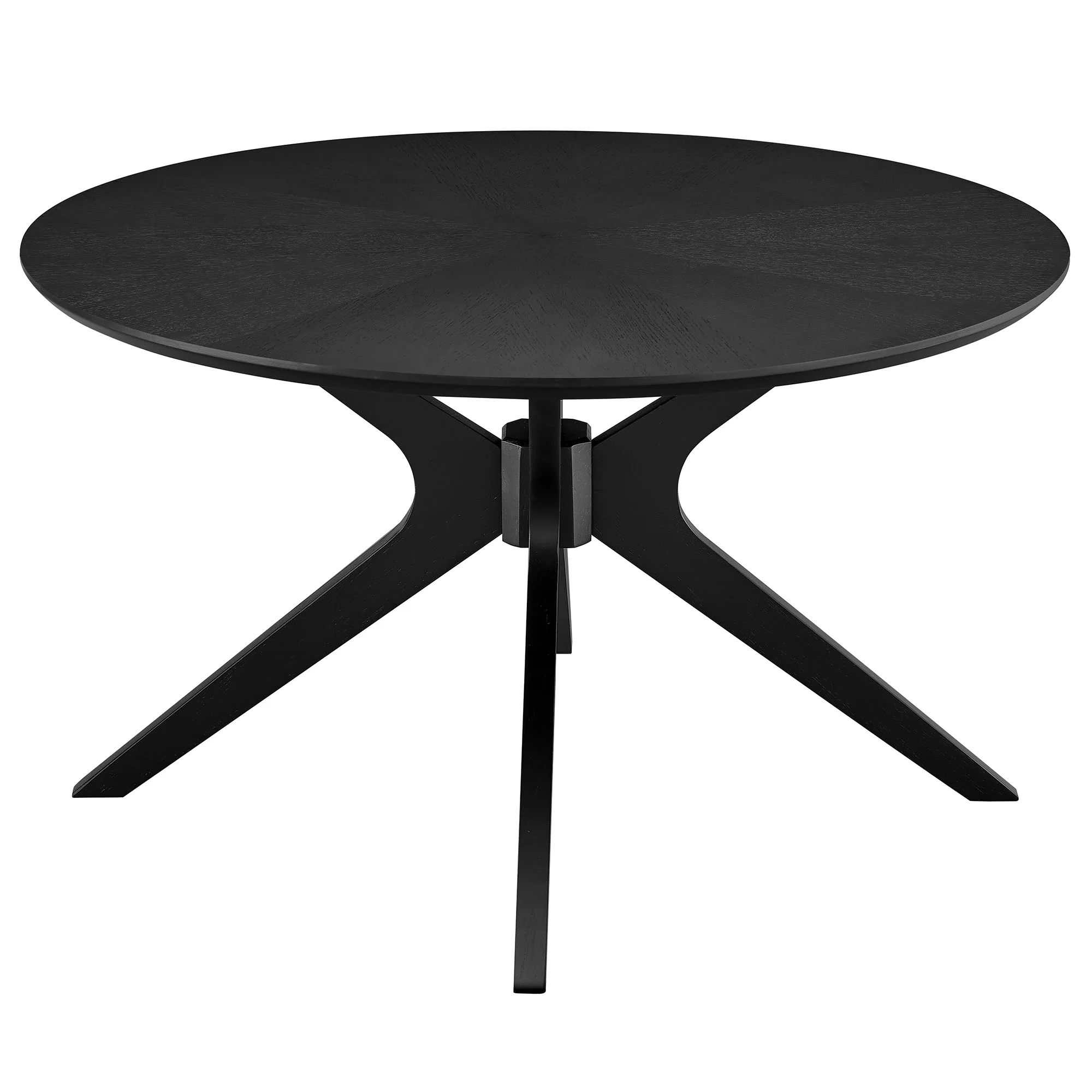 Crossroads Round Wood Coffee Table by Modway - Image 15