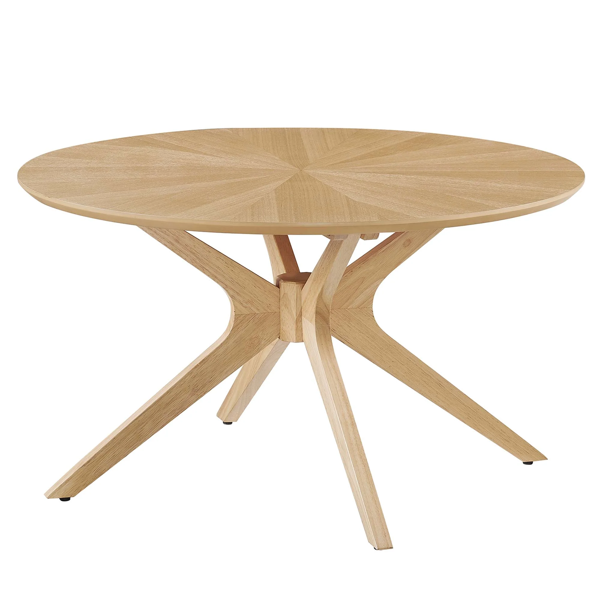 Crossroads Round Wood Coffee Table by Modway - Image 20