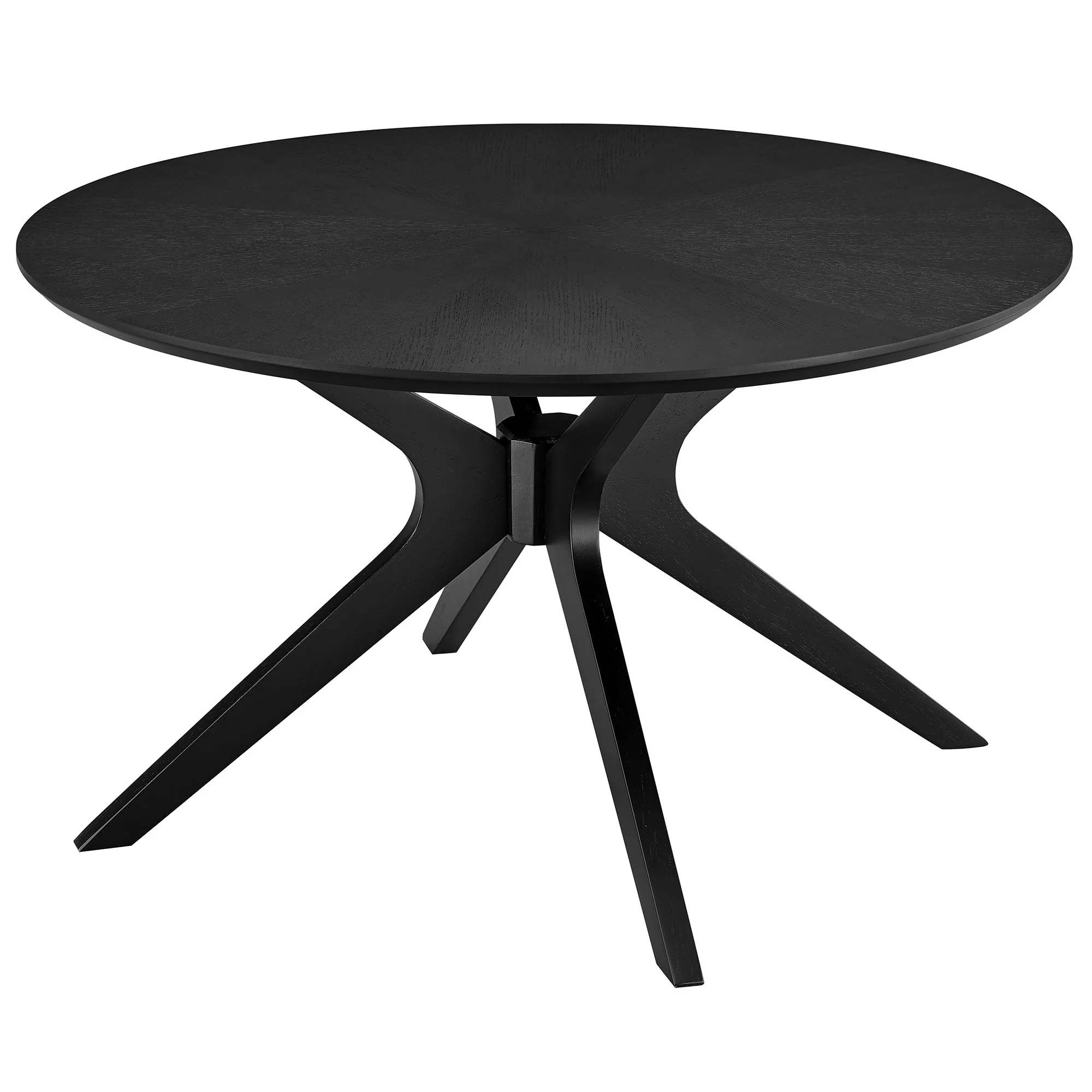 Crossroads Round Wood Coffee Table by Modway - Image 21