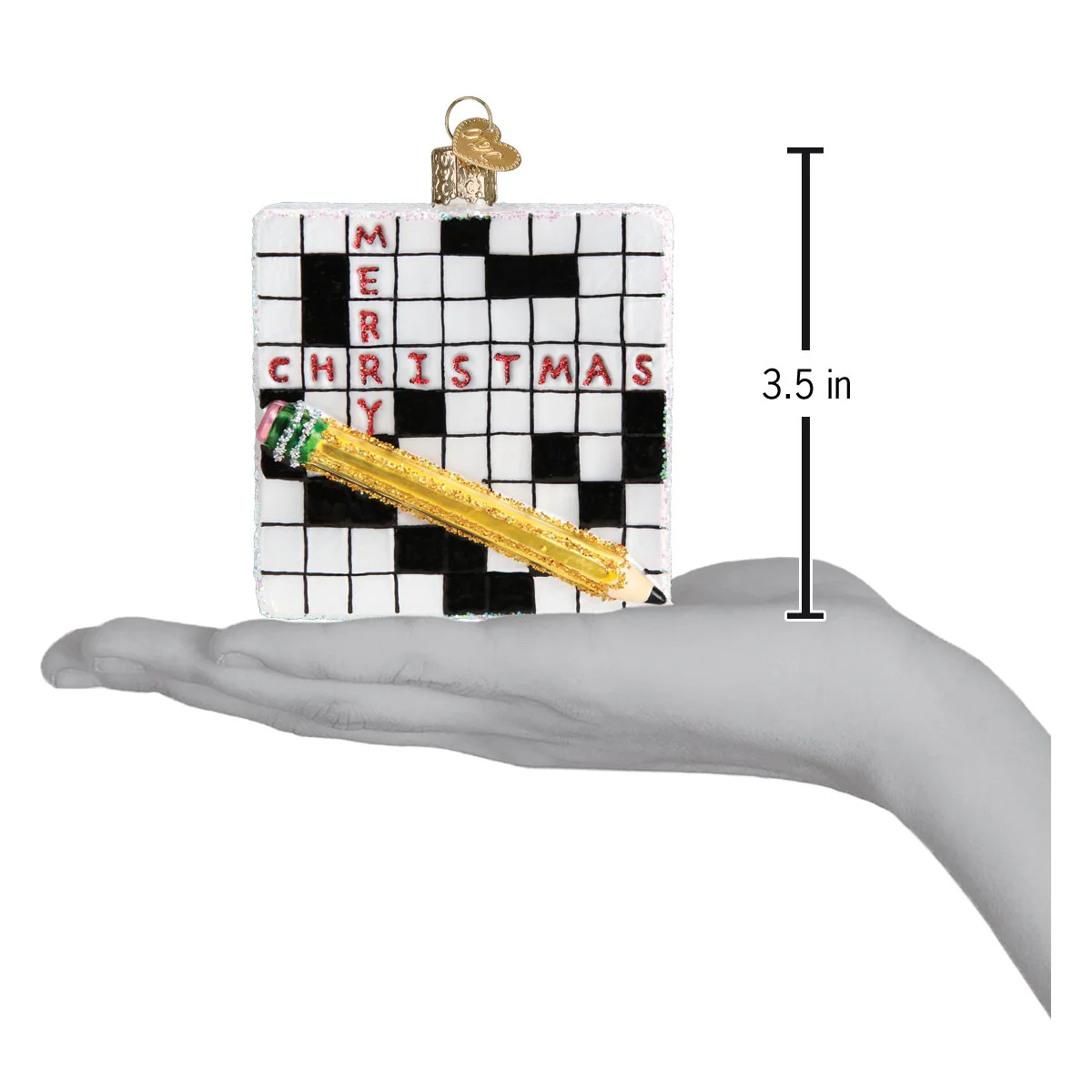 Crossword Puzzle Ornament - Image 5
