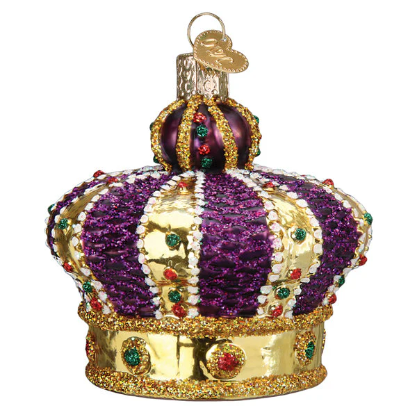Crown Of Royalty Glass Christmas Ornament - Image 5