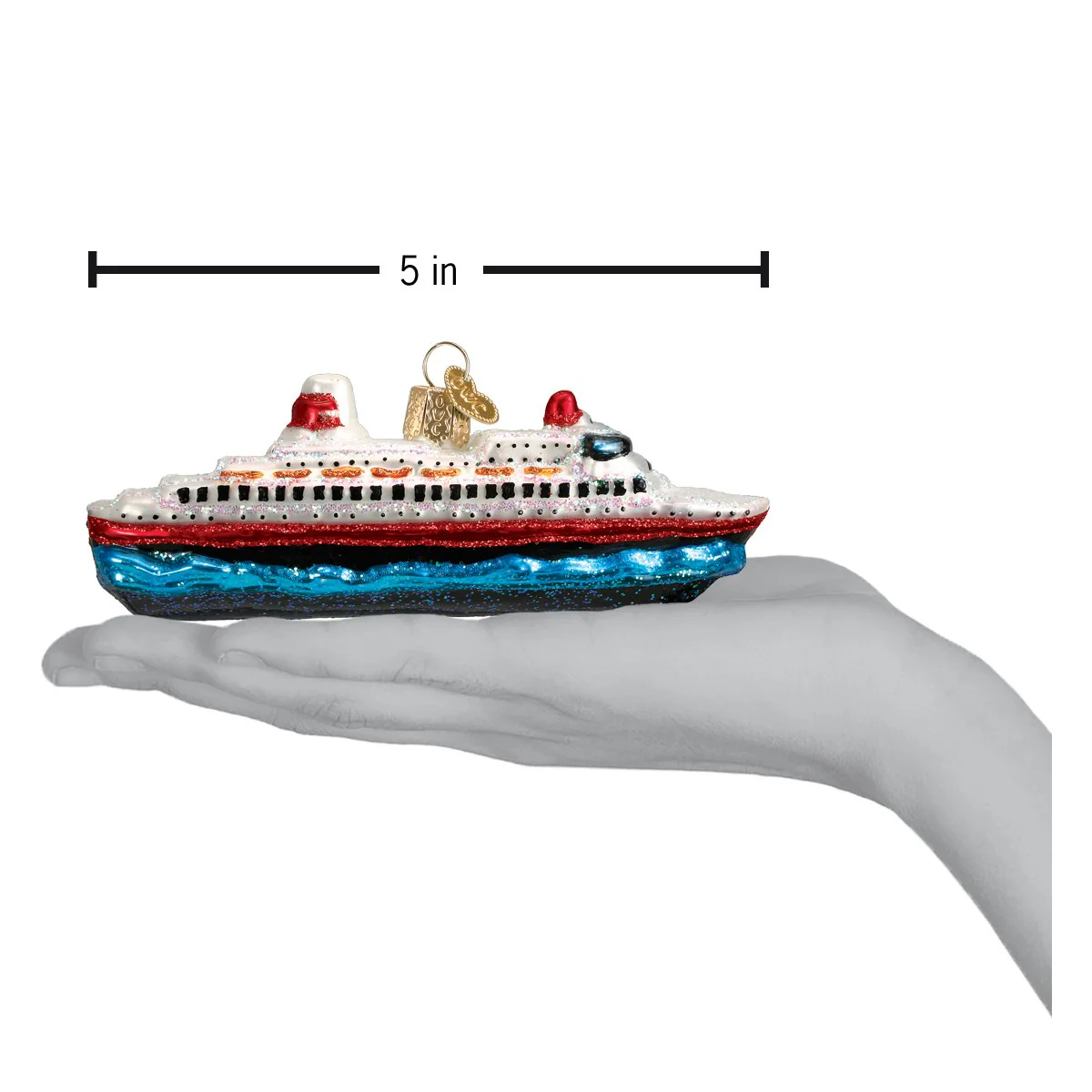 Cruise Ship Ornament - Image 4