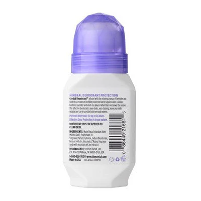 Crystal Essence Deodorant Roll-On Lavender & White Tea 2.25 Oz - New - Image 2