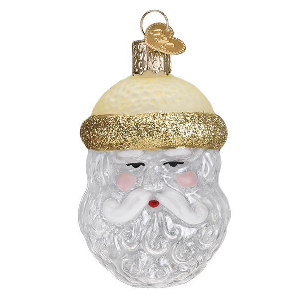 Crystal Santa Ornament - Image 3