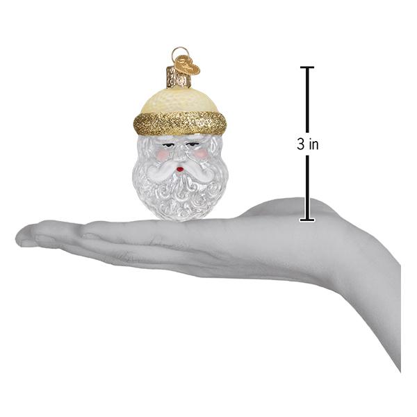 Crystal Santa Ornament - Image 4