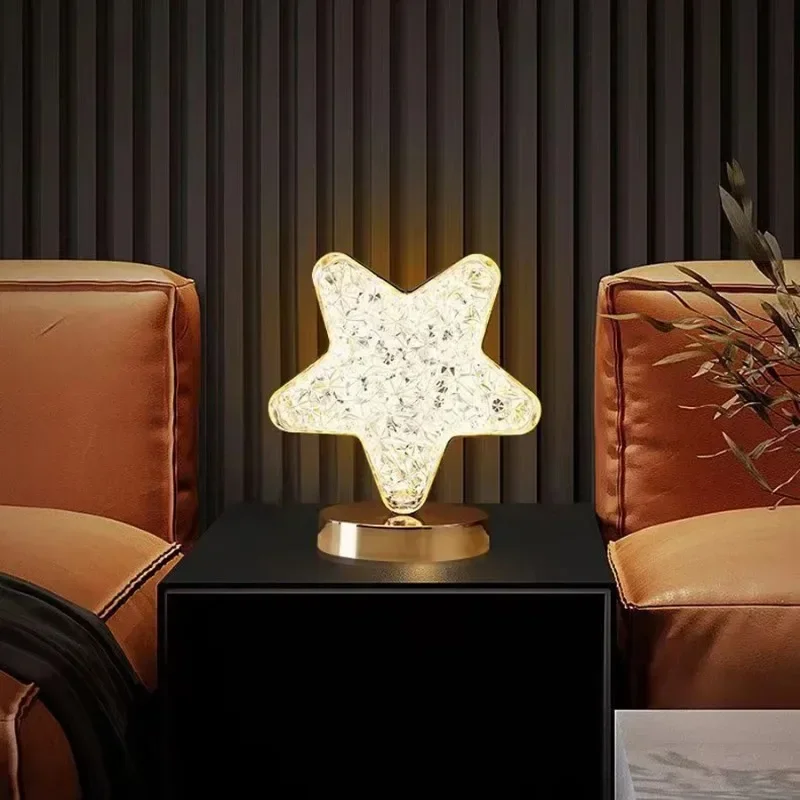 Crystal Touch LED Night Light – USB Dimmable Moon Lamp for Bedroom & Girls Room - Image 11
