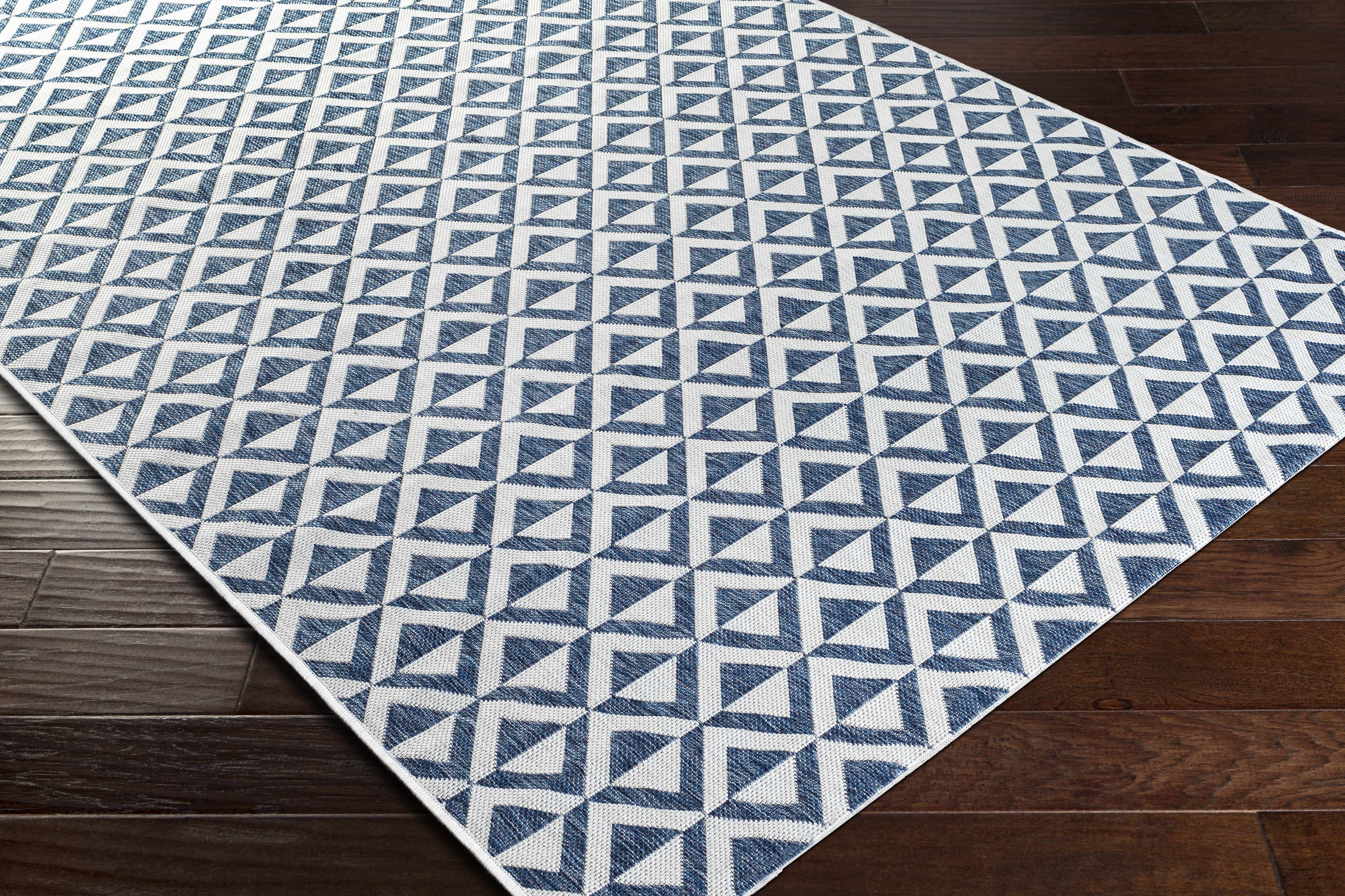 Cumby Denim Outdoor Area Carpet - Image 7