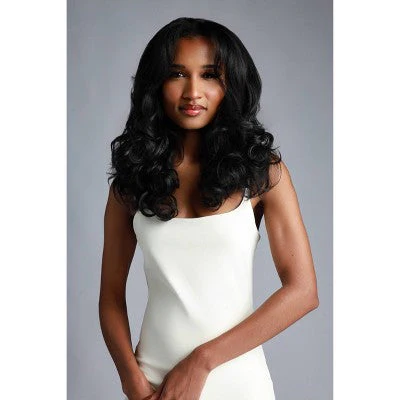 Curlkalon Soft Curl 10 Inch Clip-In Hair Extensions 9ct Natural Black - Image 3