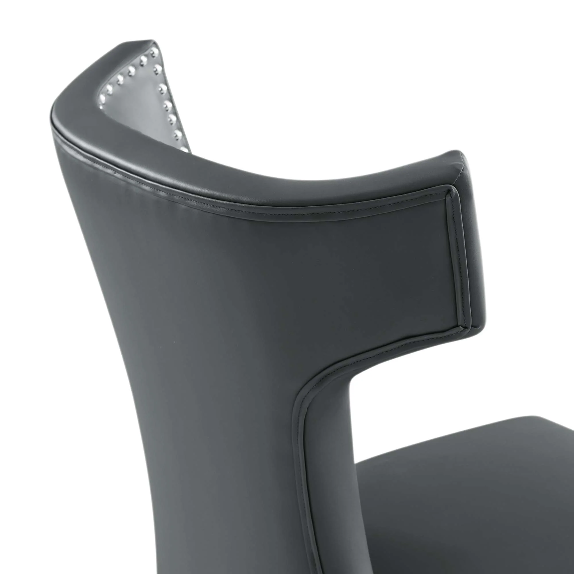 Curve Vegan Leather Dining Chair by Modway - Image 10