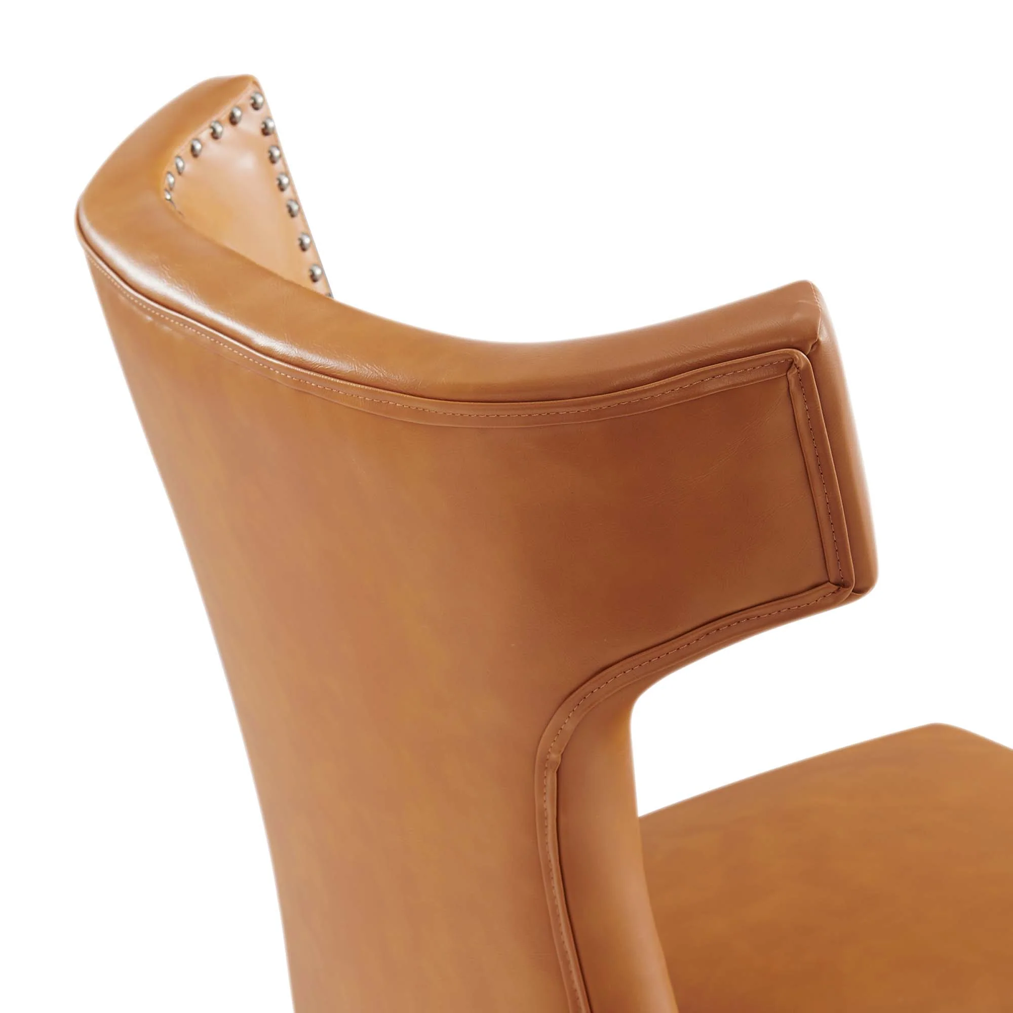 Curve Vegan Leather Dining Chair by Modway - Image 5