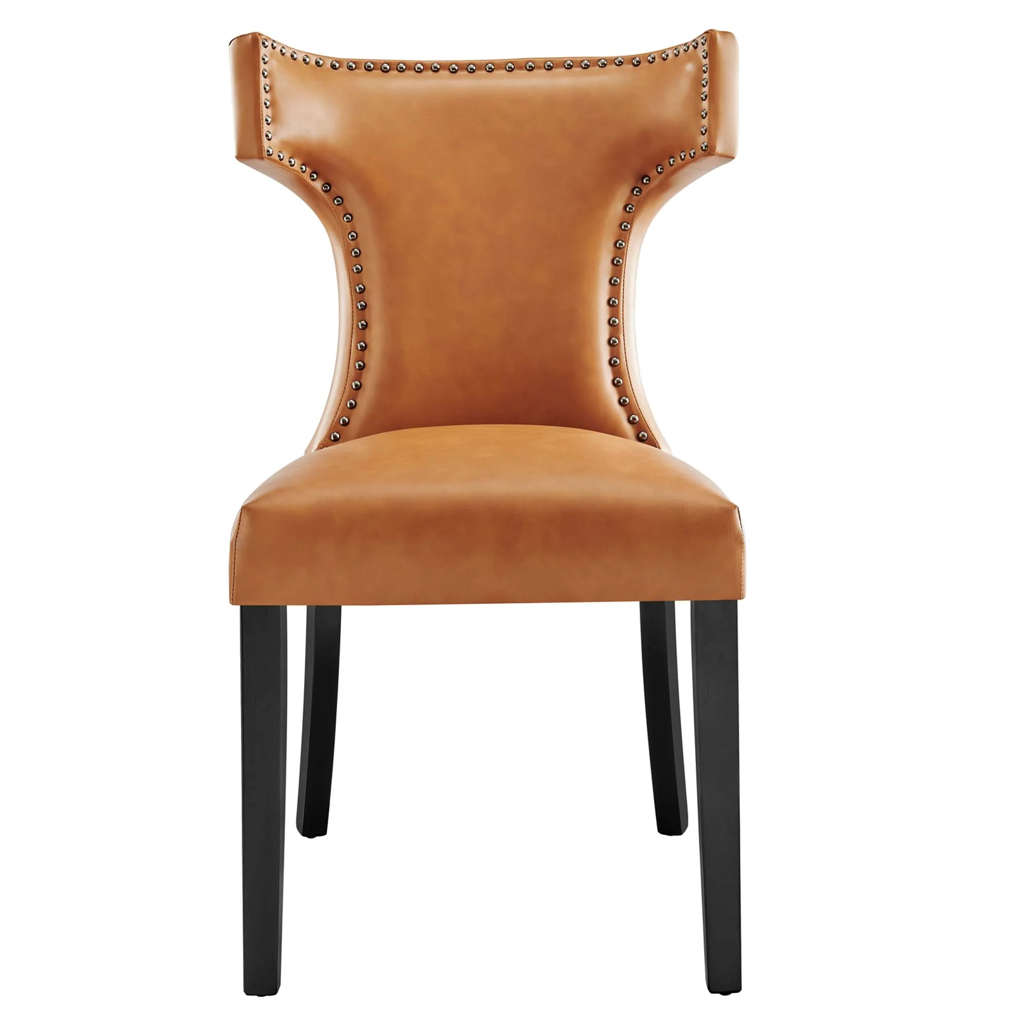 Curve Vegan Leather Dining Chair by Modway - Image 6