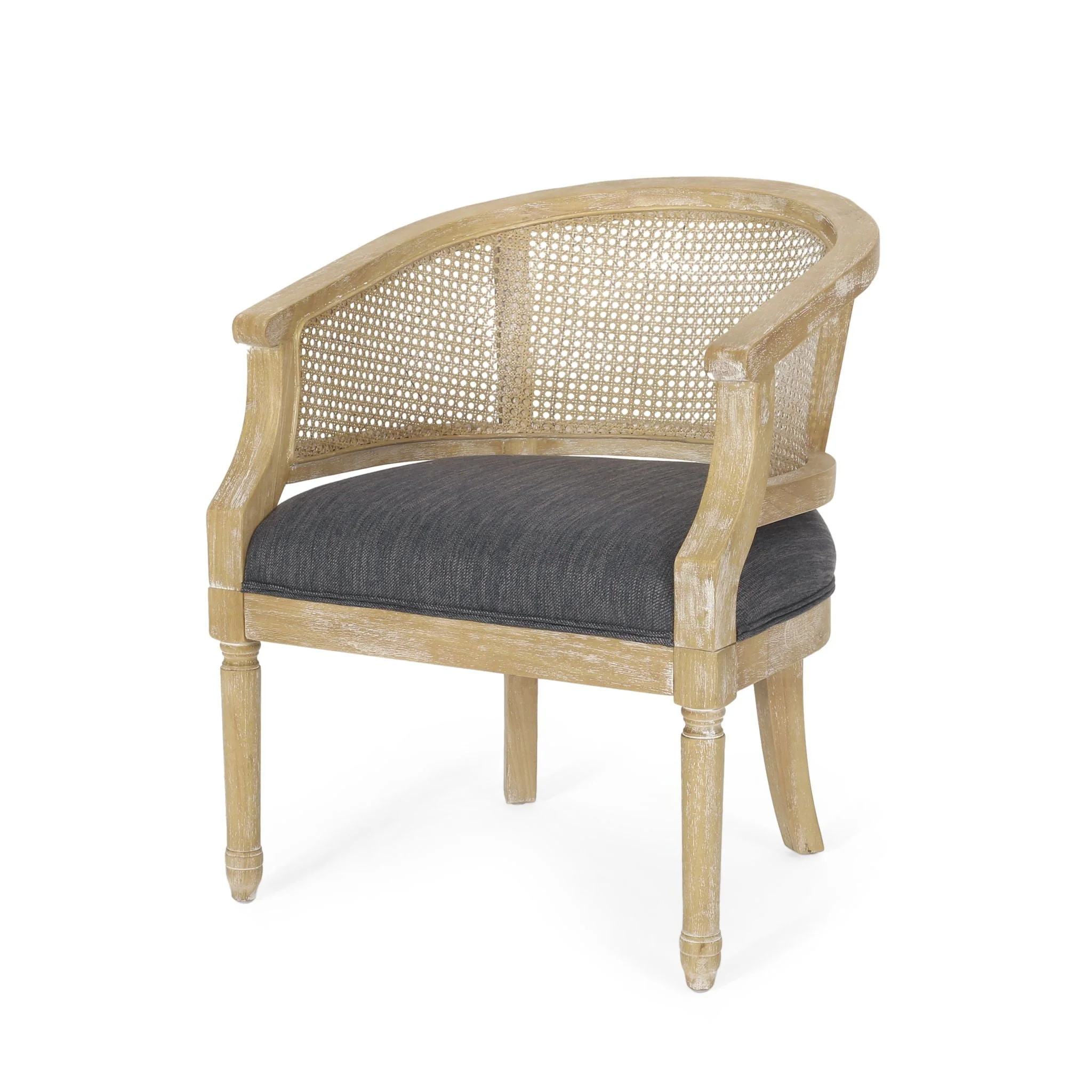 Curved Backrest Accent Chair - Image 2