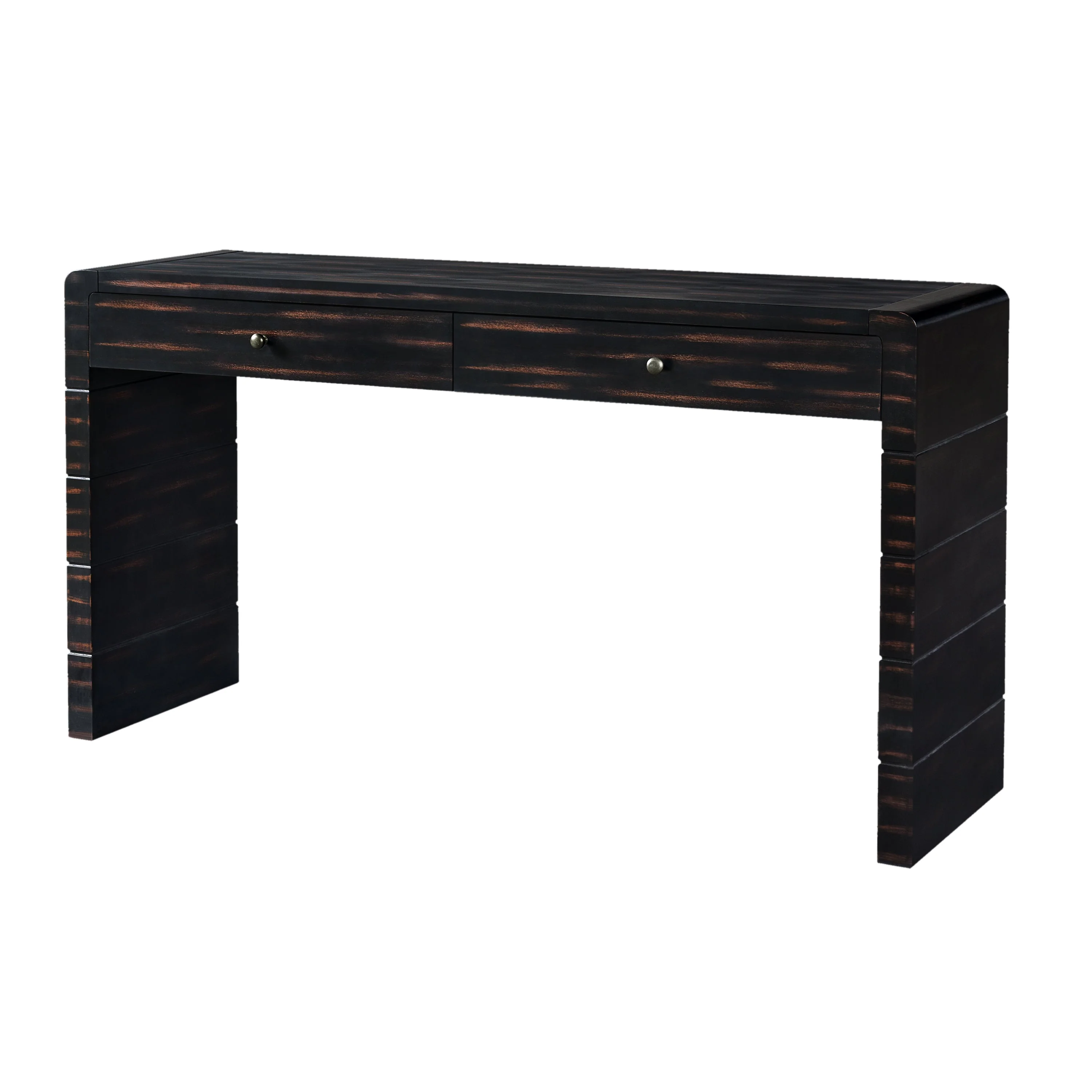 Curved Console Table with Storage - Image 24