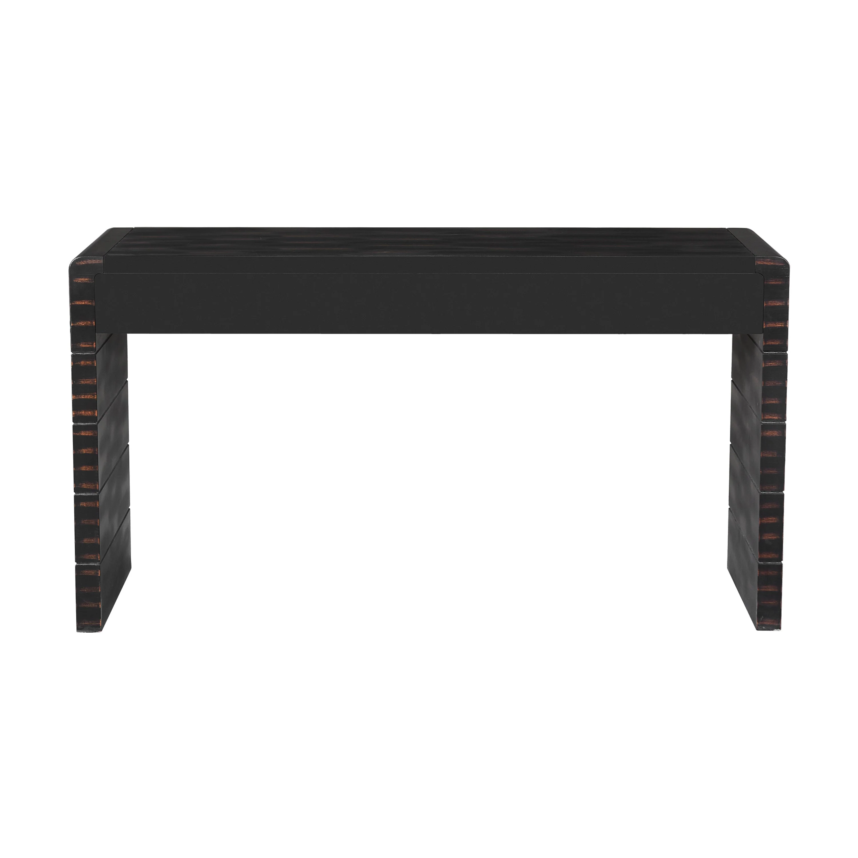 Curved Console Table with Storage - Image 25
