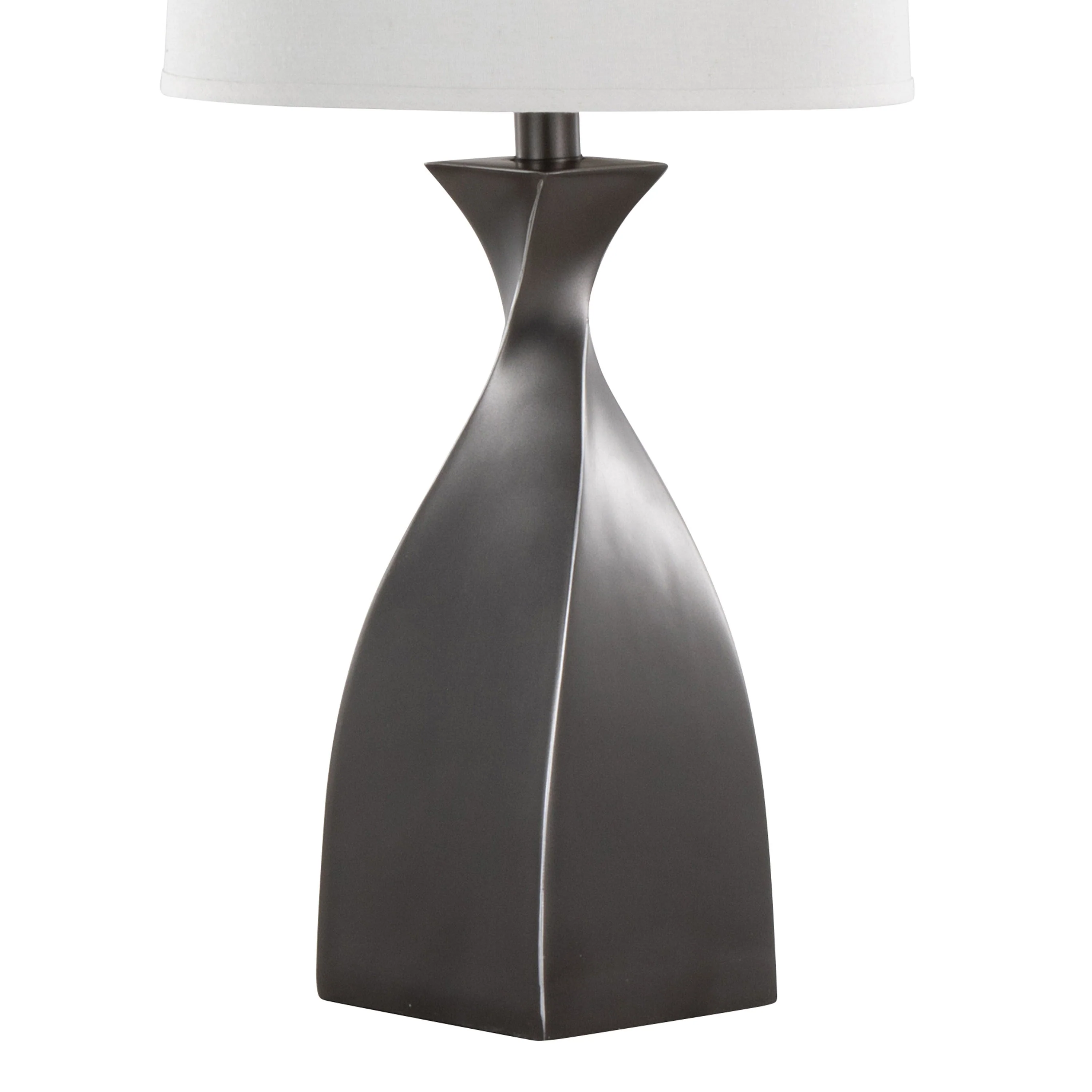 Curvo 30" Contemporary Polyresin Table Lamp - Set of 2 - Image 5