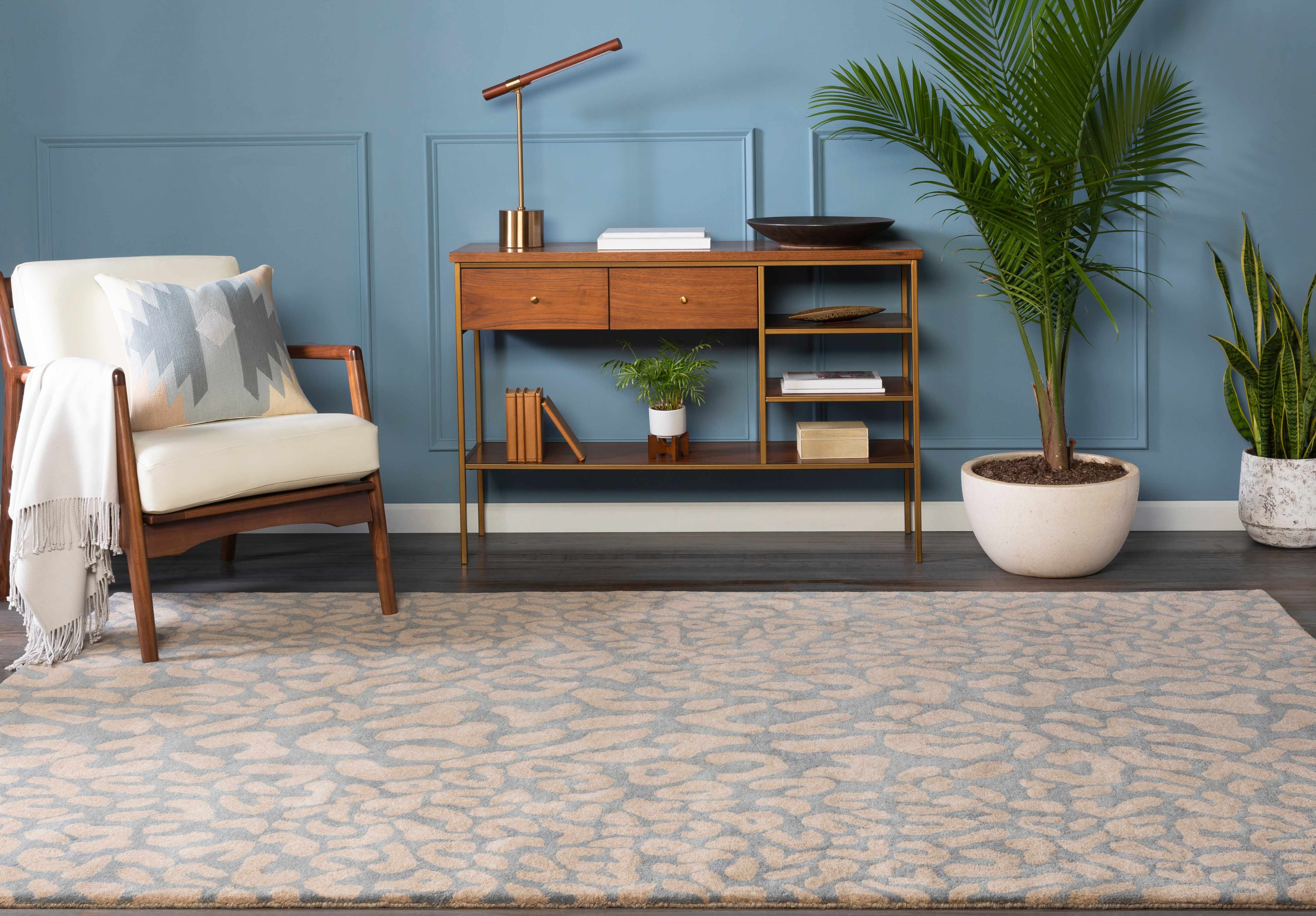 Curwensville Leopard Print Area Rug - Clearance - Image 3