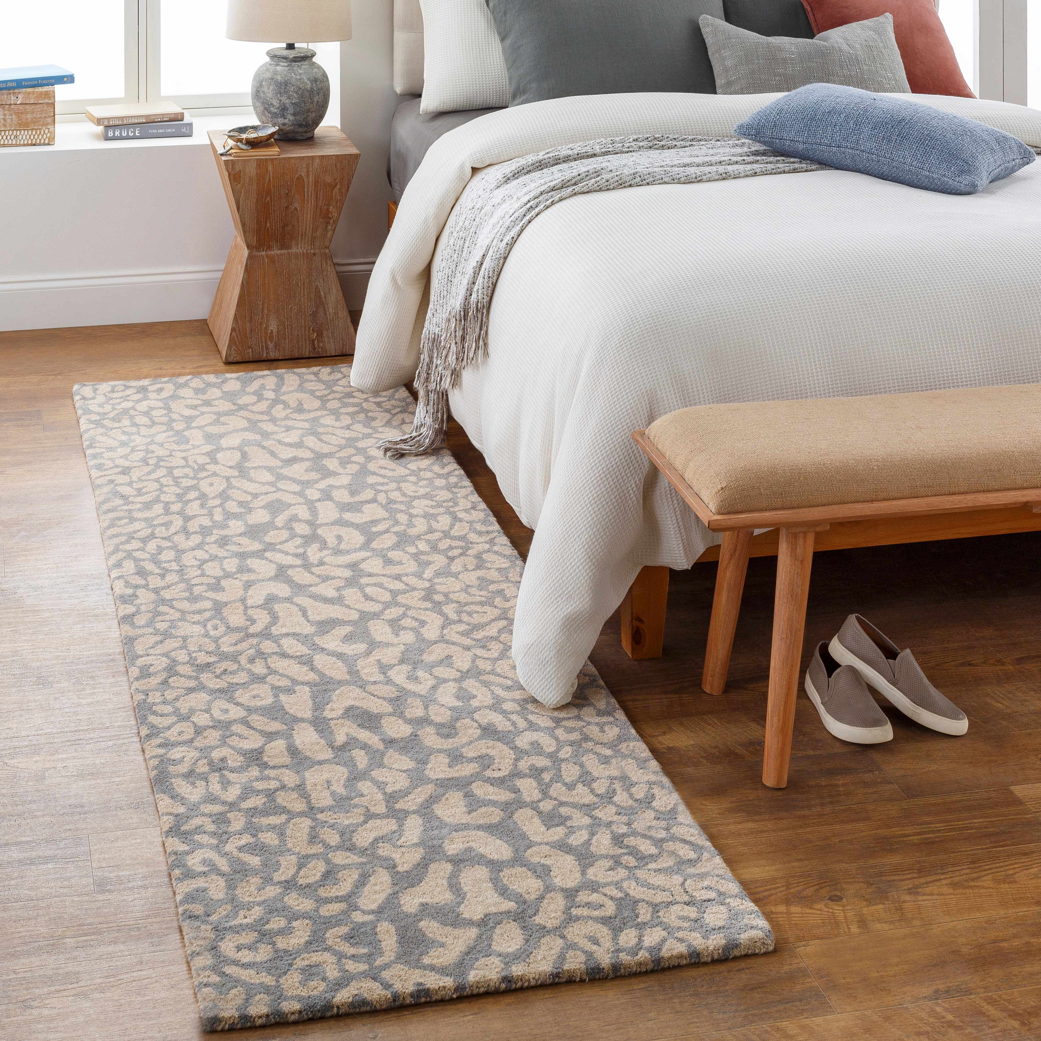 Curwensville Leopard Print Area Rug - Clearance - Image 4