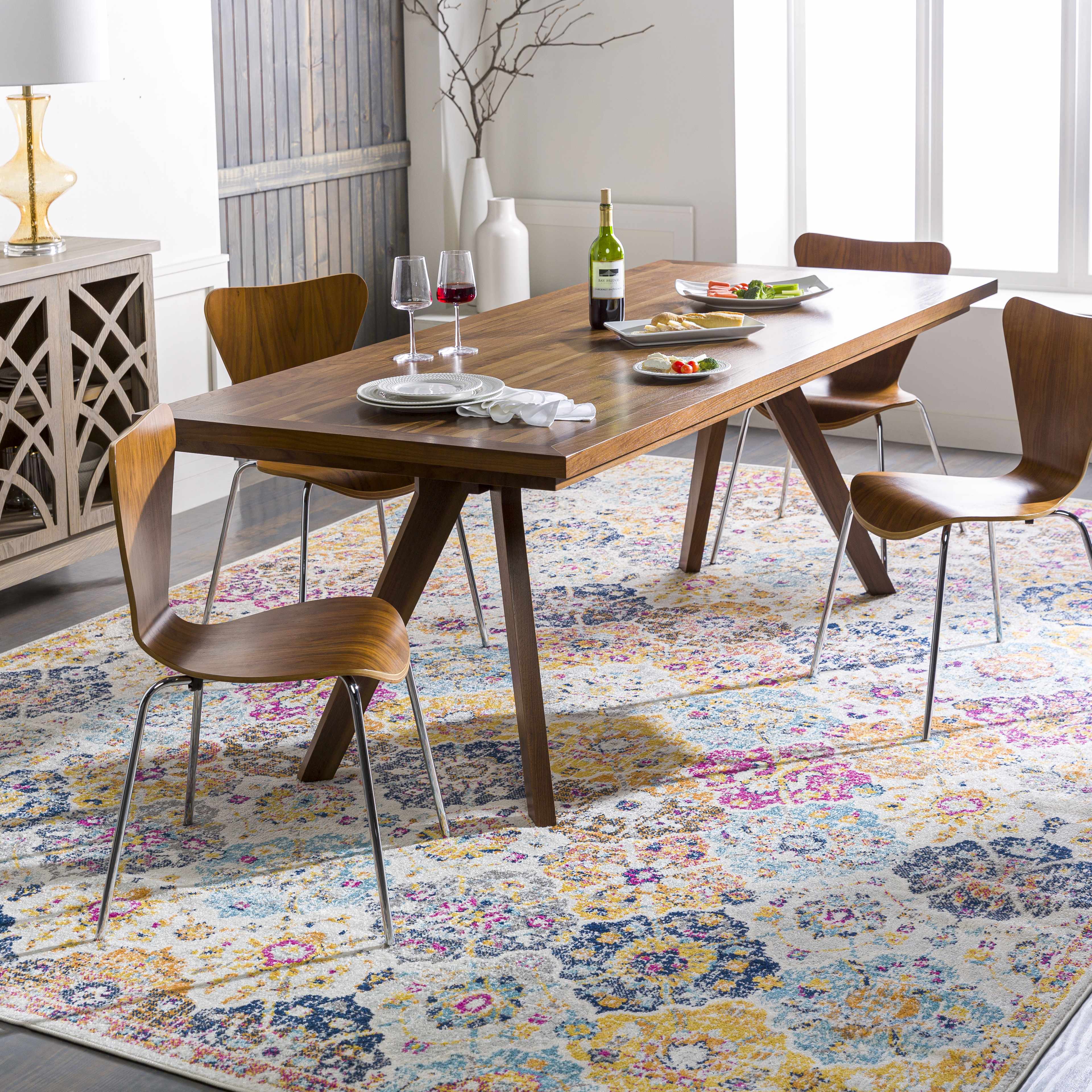 Custar Colorful Area Rug - Image 3
