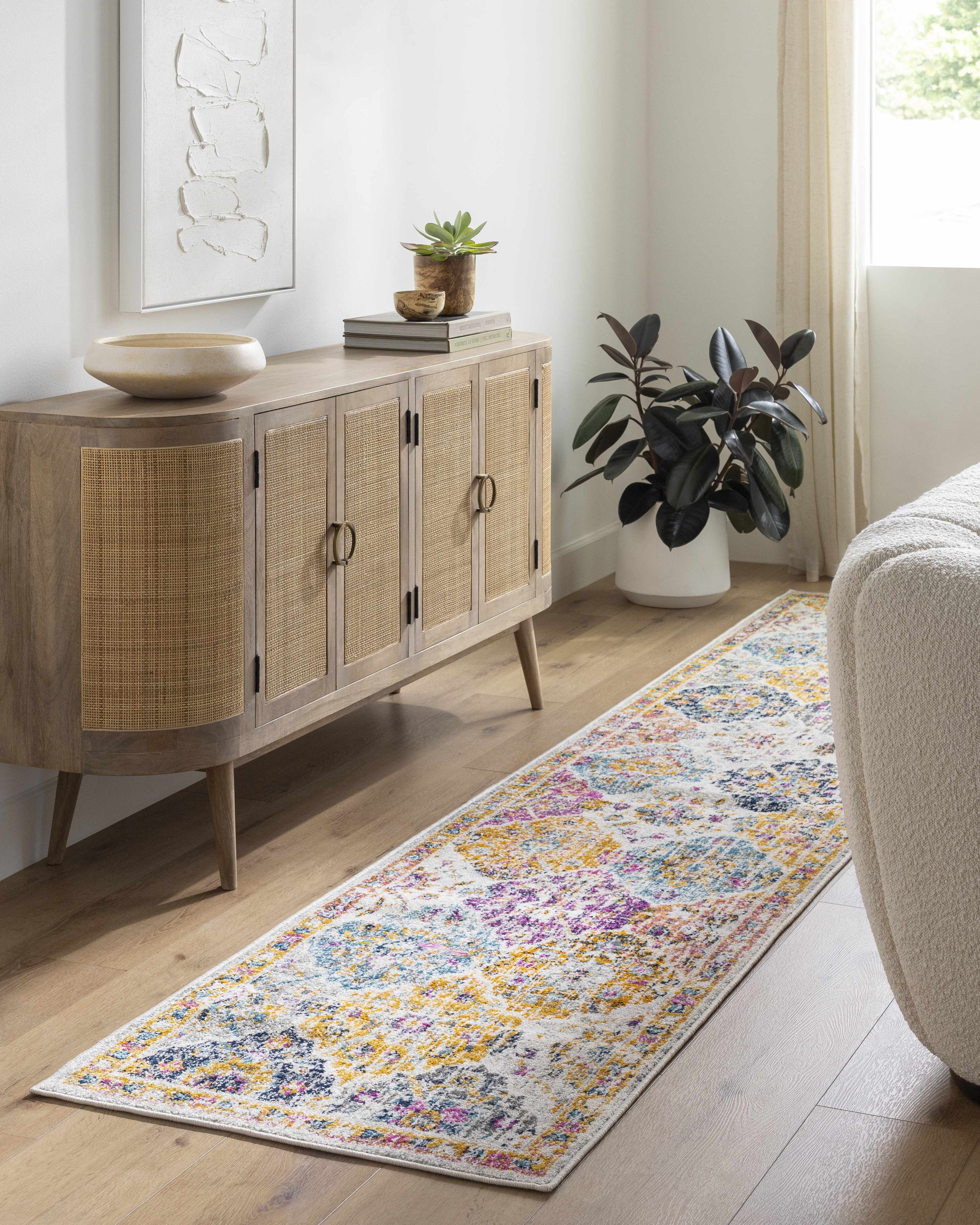 Custar Colorful Area Rug - Image 4