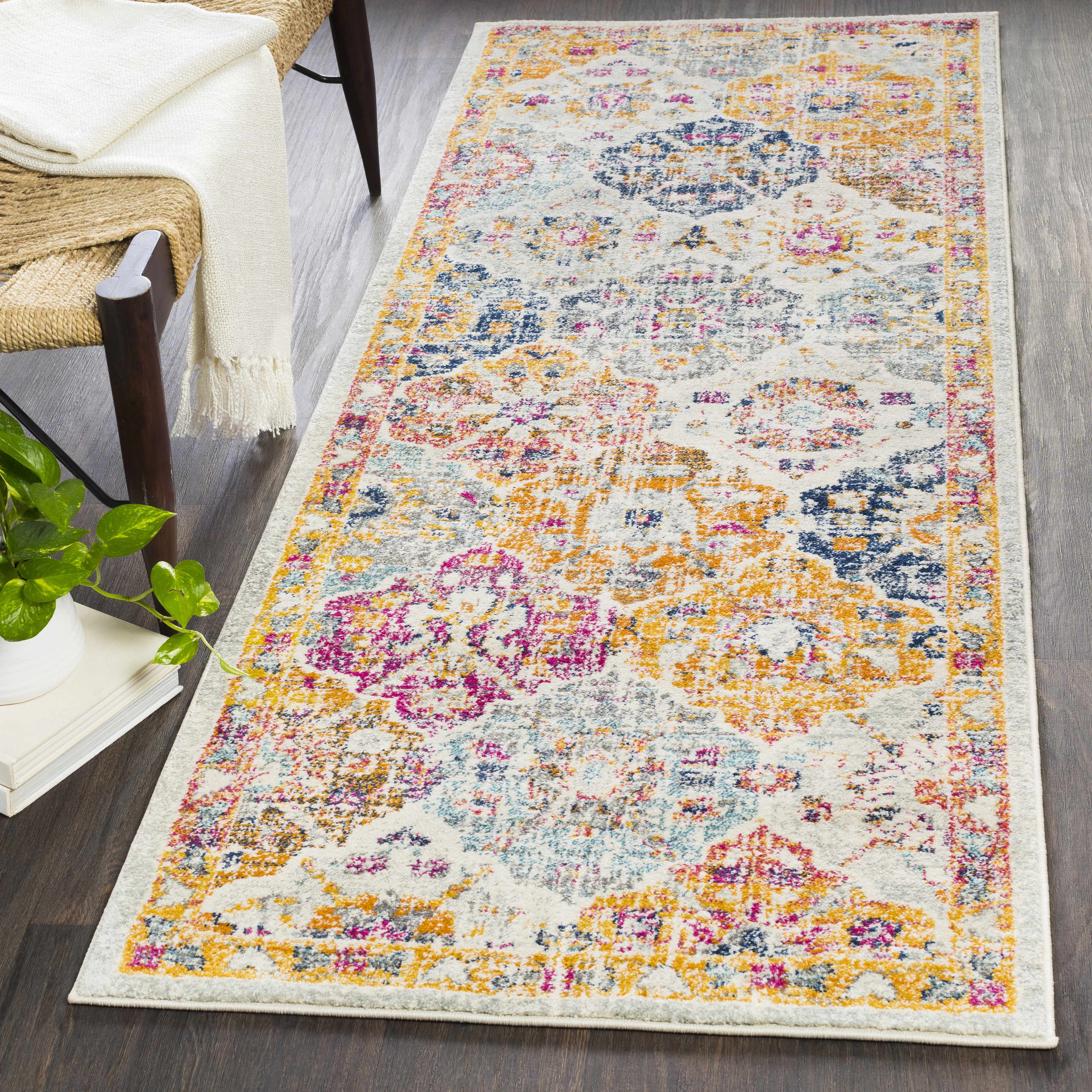 Custar Colorful Area Rug - Image 5