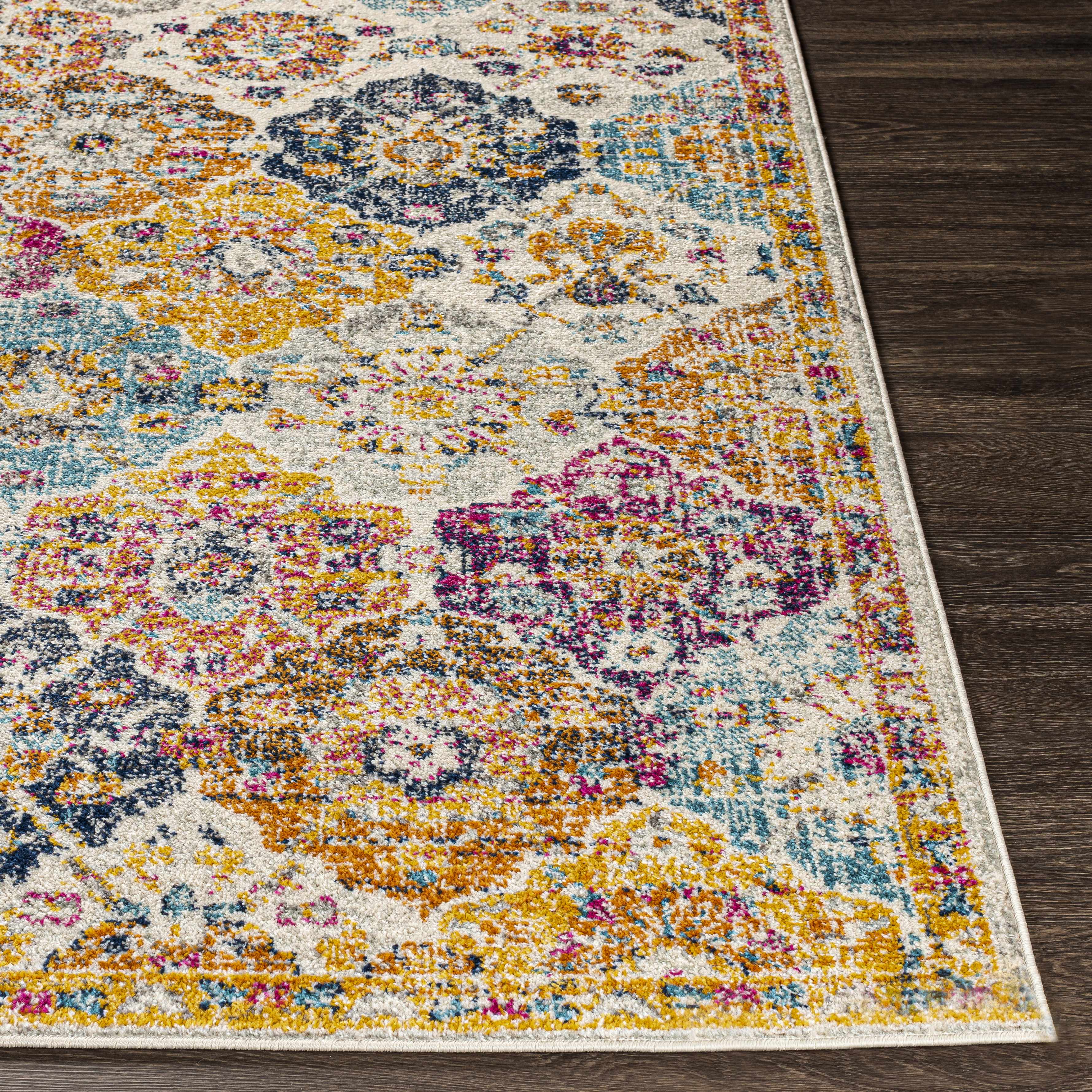 Custar Colorful Area Rug - Image 7