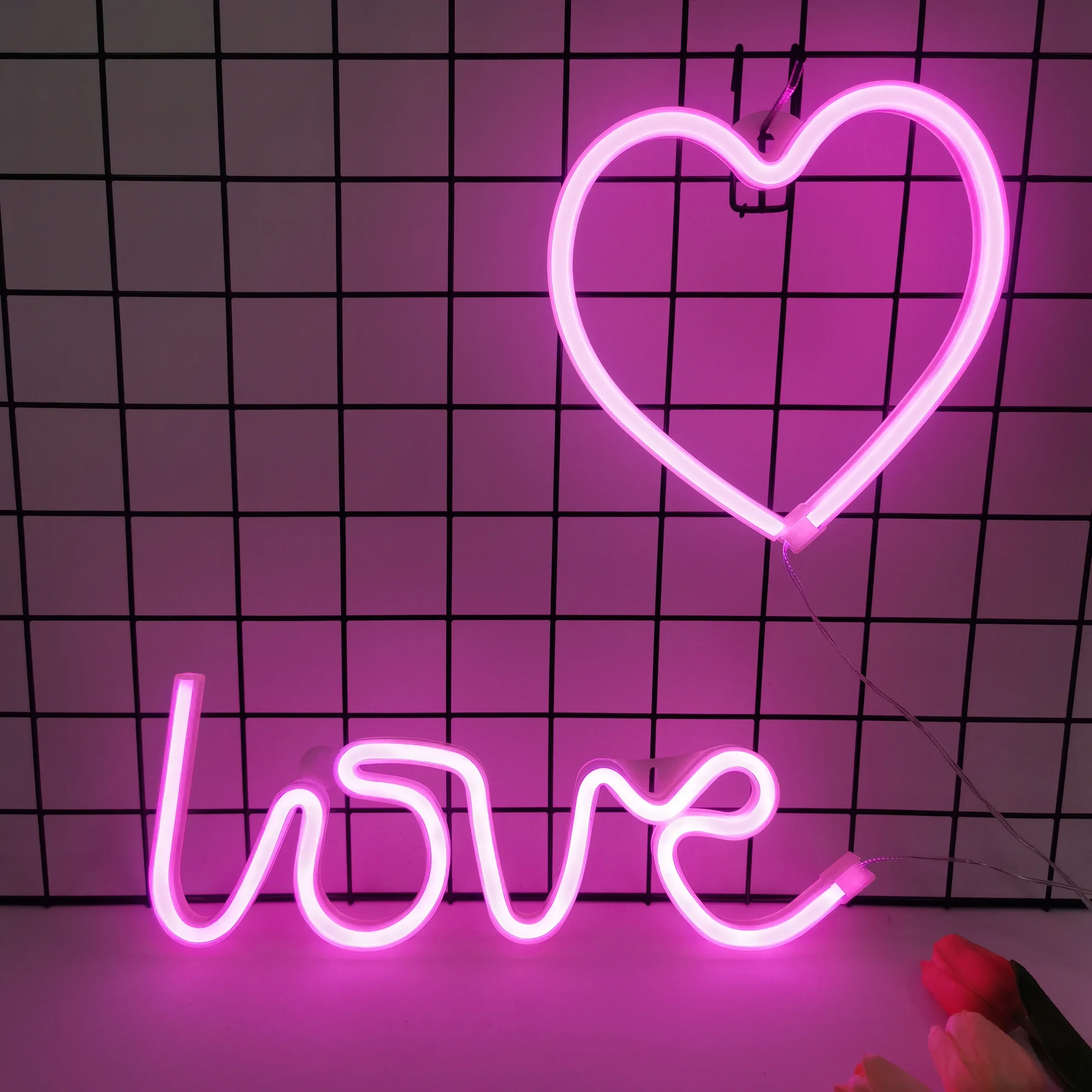 Custom Neon Sign USB/Battery Powered for Bedroom, Wedding, Bar Wall Decor - Image 7