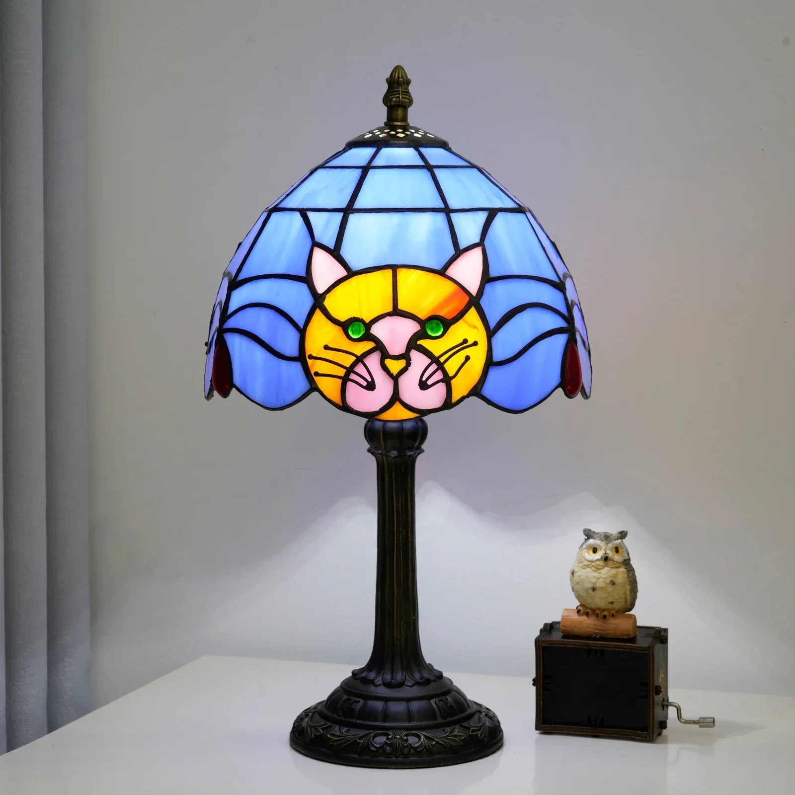 Cute Black Cat Table Lamp Night Light for Kids Bedroom Nursery Desk Decor - Image 7