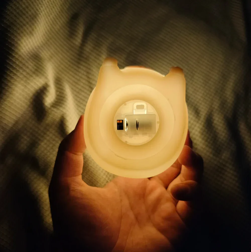 Cute Capybara Night Light Silicone LED Bedside Lamp Cartoon Sleep Decor Gift - Image 5