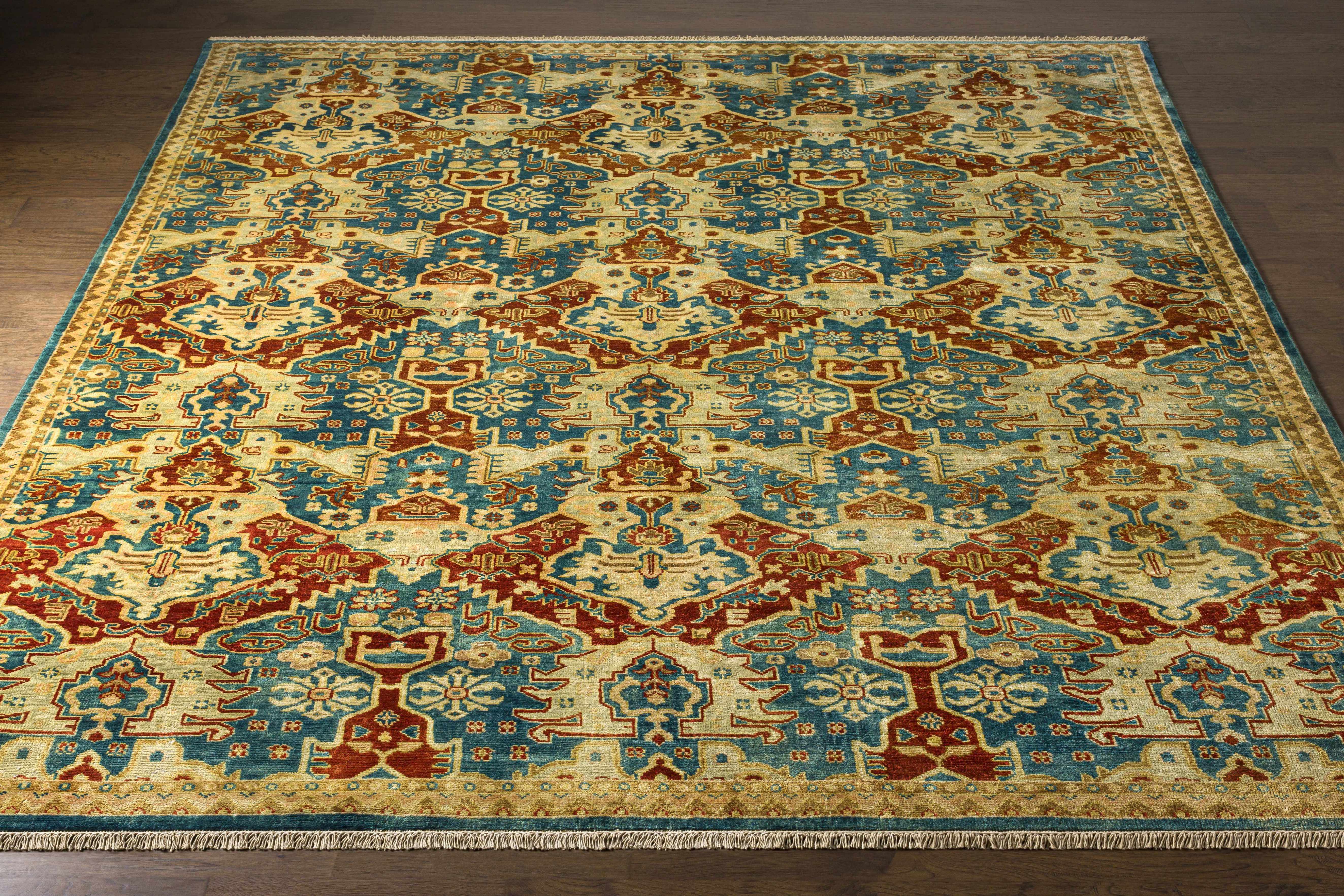 Cutler Cream/Orange Wool Runner Rug - Clearance - Image 3