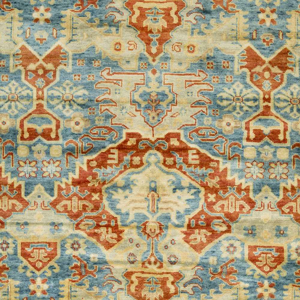 Cutler Cream/Orange Wool Runner Rug - Clearance - Image 6