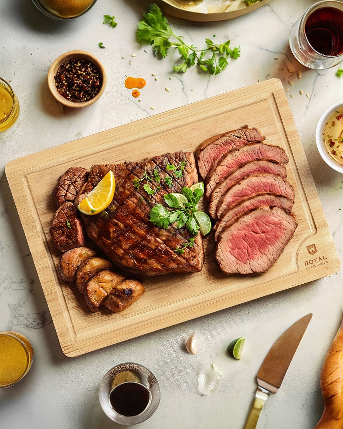 Cutting Board Large 15x10 by Royal Craft Wood - Image 3