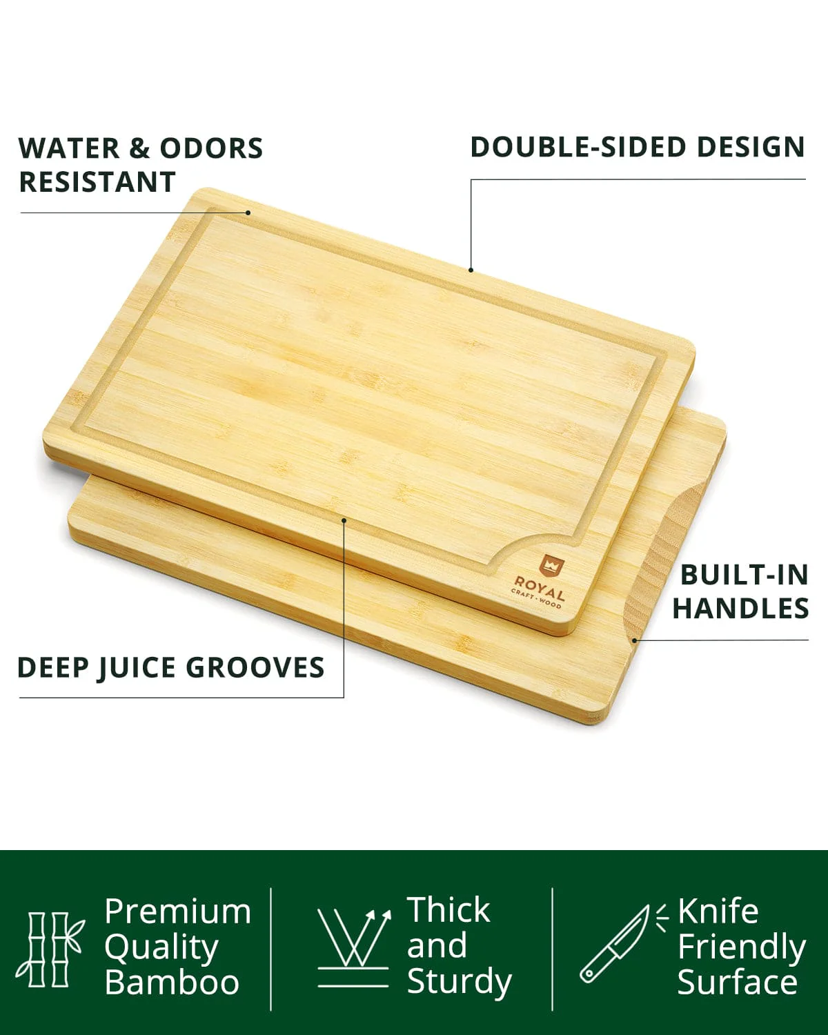 Cutting Board Large 15x10 by Royal Craft Wood - Image 7