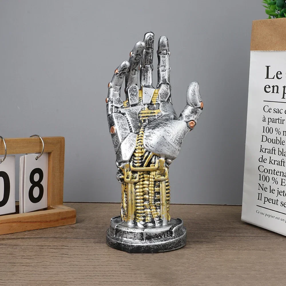 Cyberpunk Controller Stand Resin Holder for PS5 PS4 Xbox Switch Gamepad Display - Image 4
