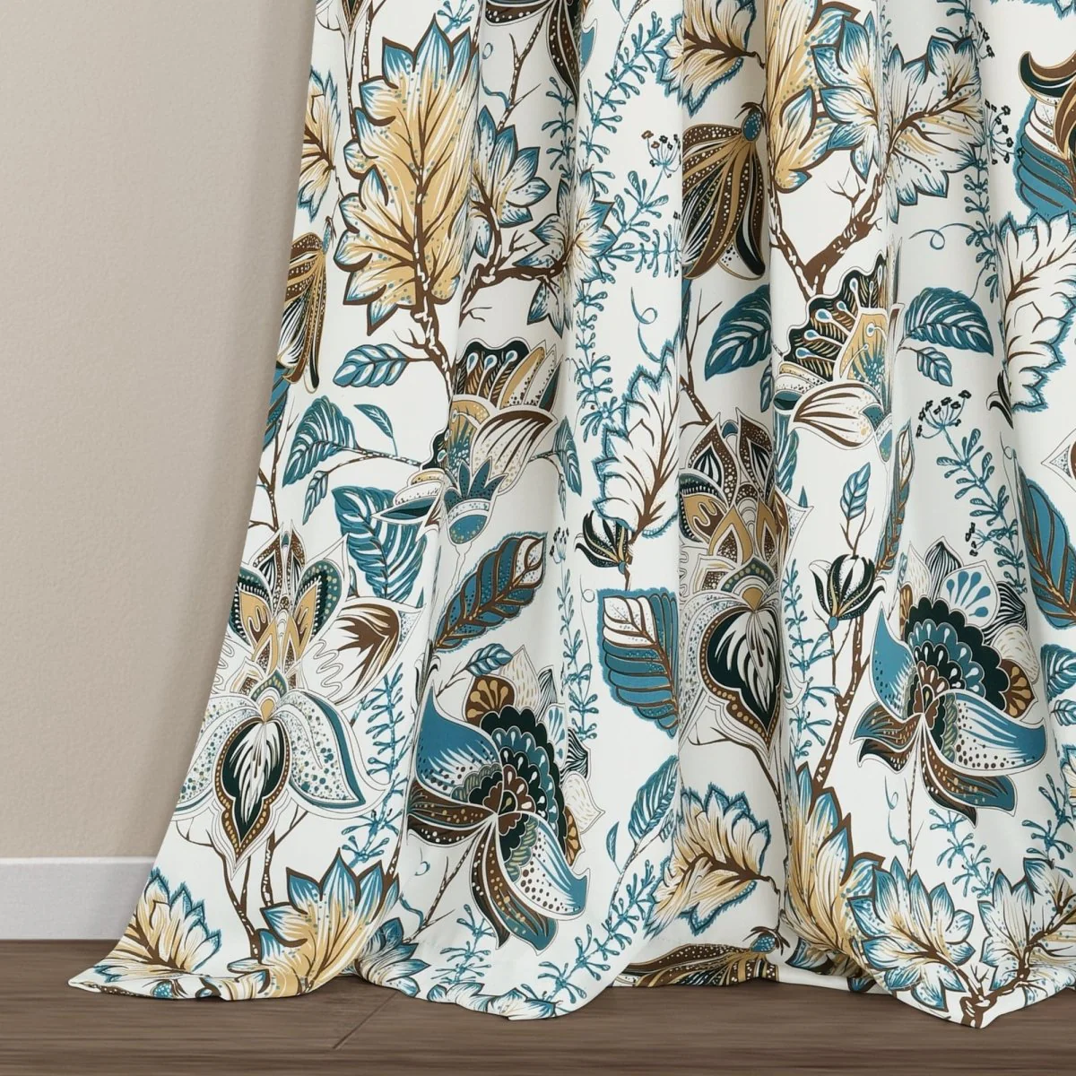 Cynthia Jacobean Light Filtering Window Curtain Set - Image 10