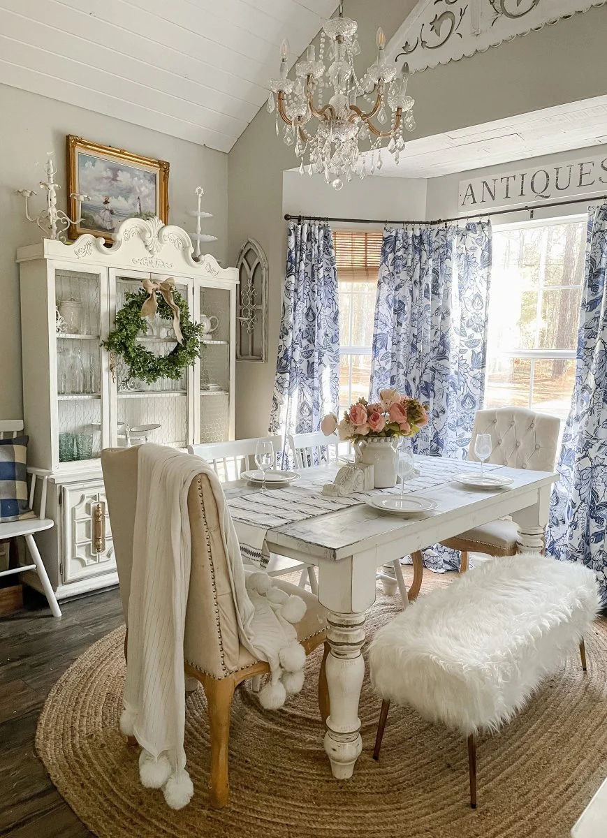 Cynthia Jacobean Light Filtering Window Curtain Set - Image 13