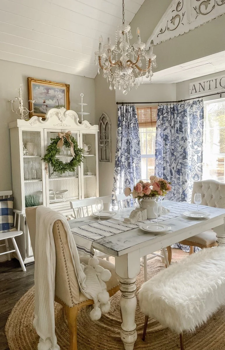 Cynthia Jacobean Light Filtering Window Curtain Set - Image 14