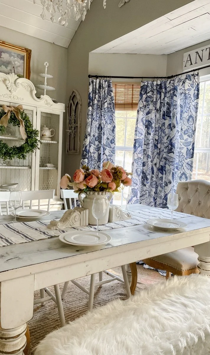 Cynthia Jacobean Light Filtering Window Curtain Set - Image 15