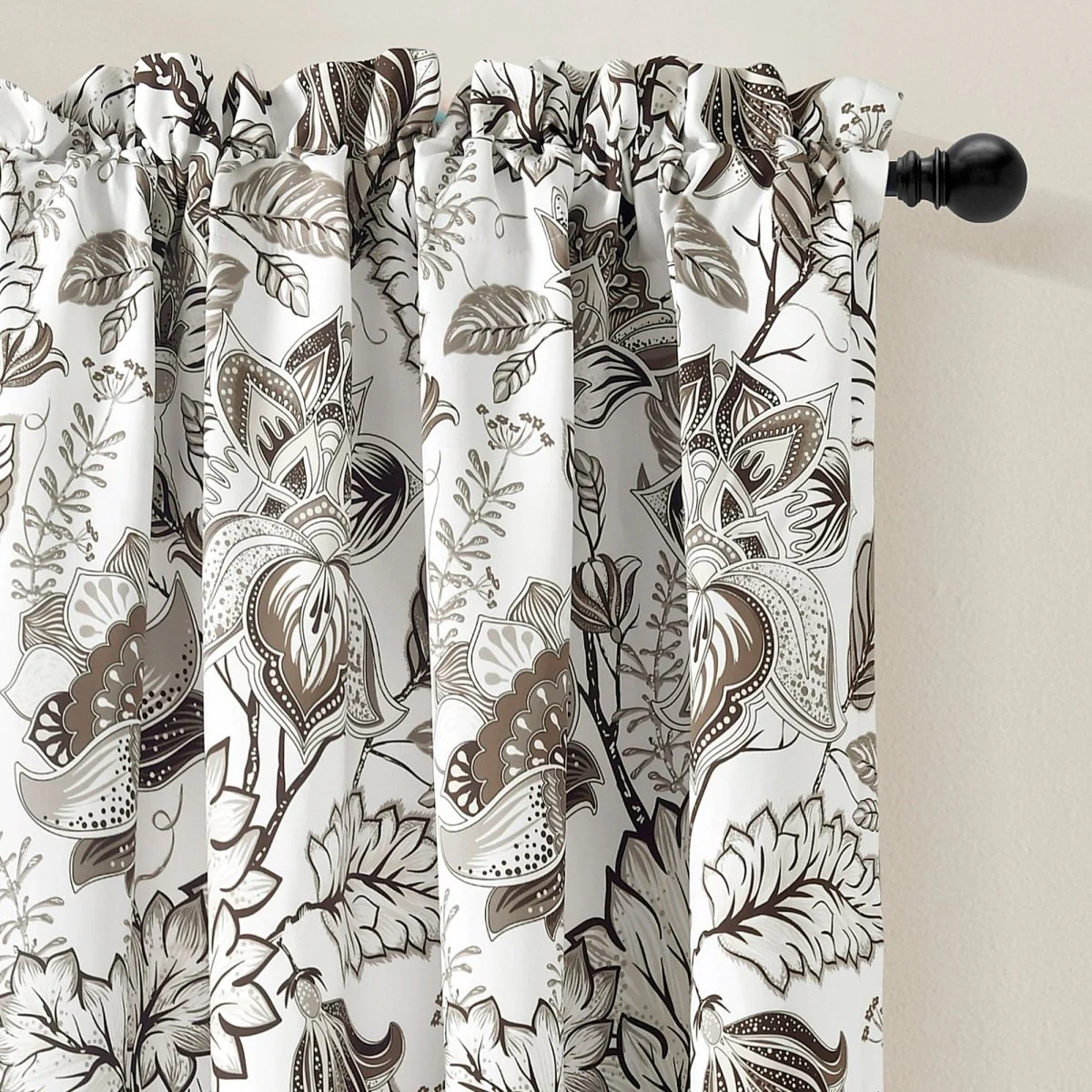 Cynthia Jacobean Light Filtering Window Curtain Set - Image 16
