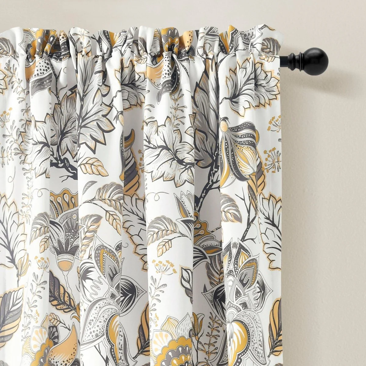 Cynthia Jacobean Light Filtering Window Curtain Set - Image 20