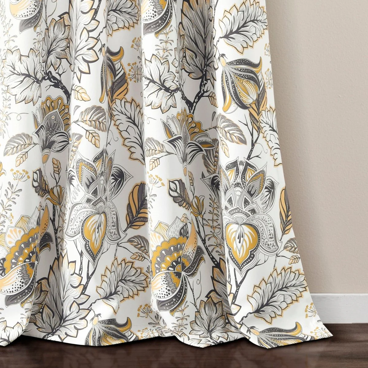 Cynthia Jacobean Light Filtering Window Curtain Set - Image 22