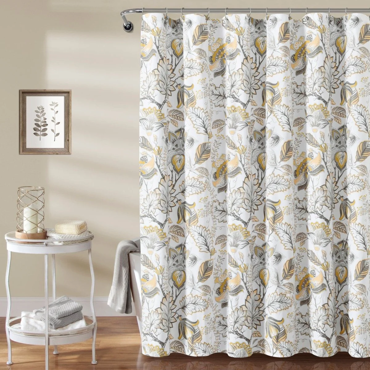 Cynthia Jacobean Shower Curtain - Image 2