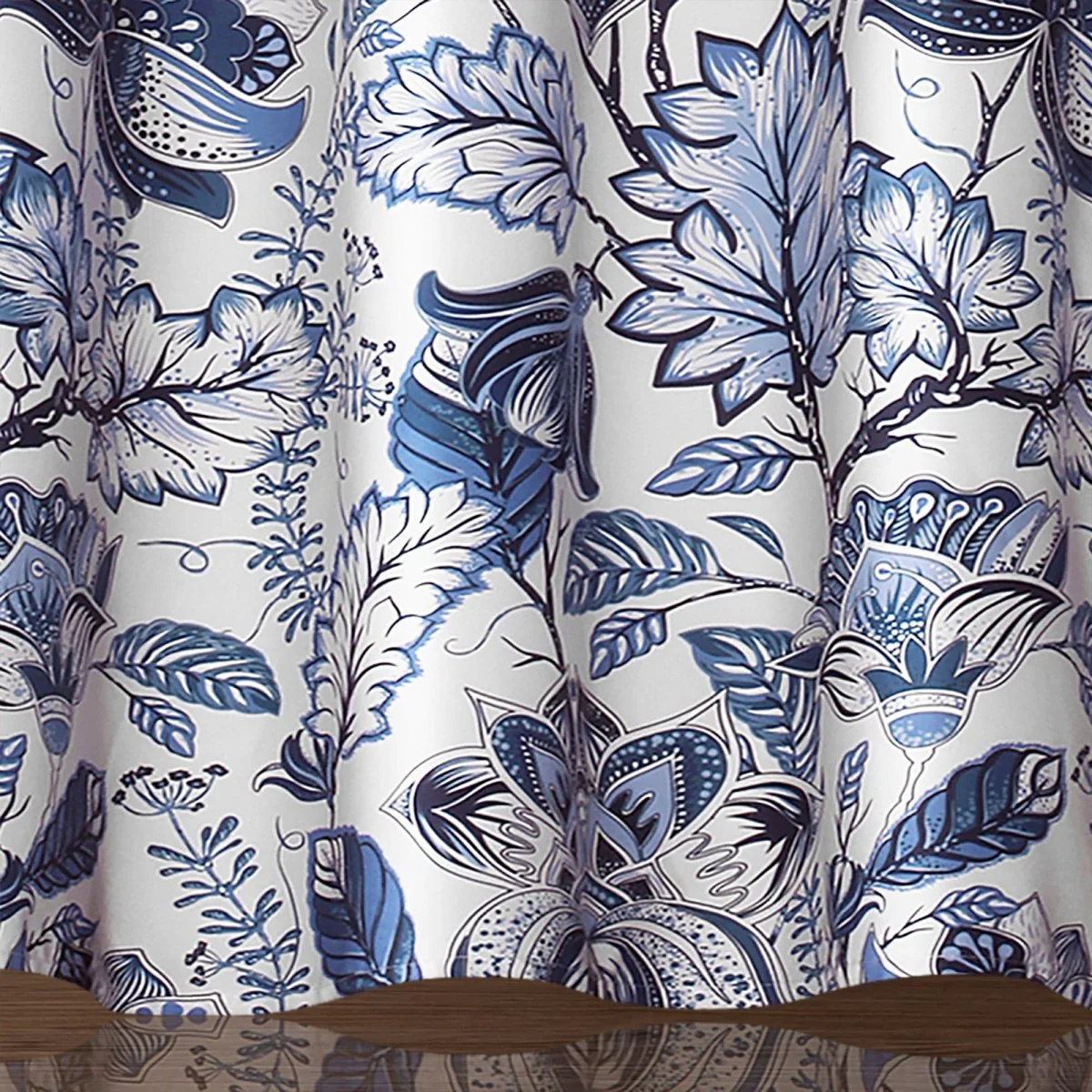Cynthia Jacobean Shower Curtain - Image 4